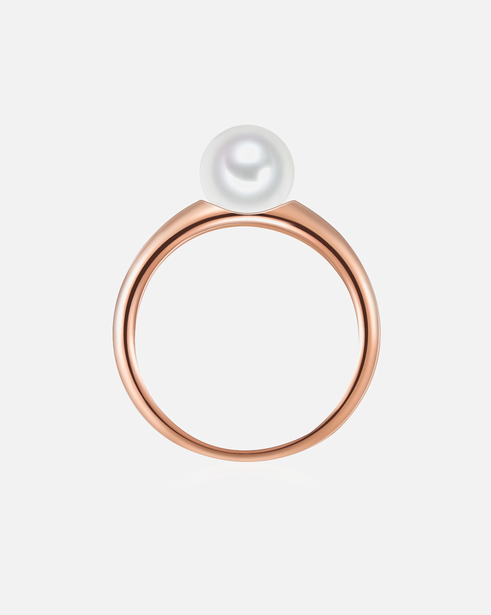 Bague for FemmeValero PearlsBague en argent Argent sterling Perle de culture d'eau douce en Or rose56