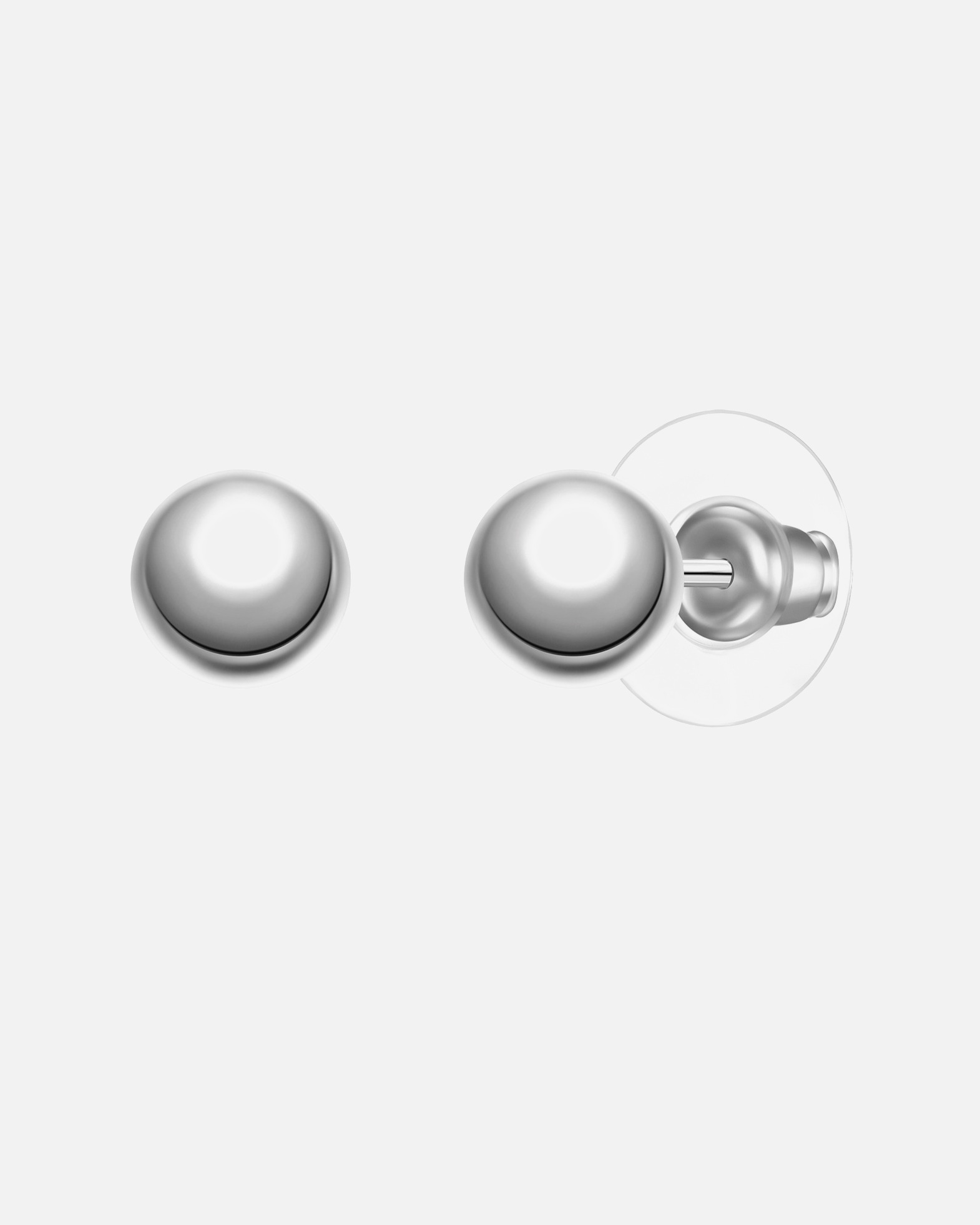 Boucle d'oreilles for FemmeBoucles d´oreilles en Alliage de fer en Argent7,8 mm
