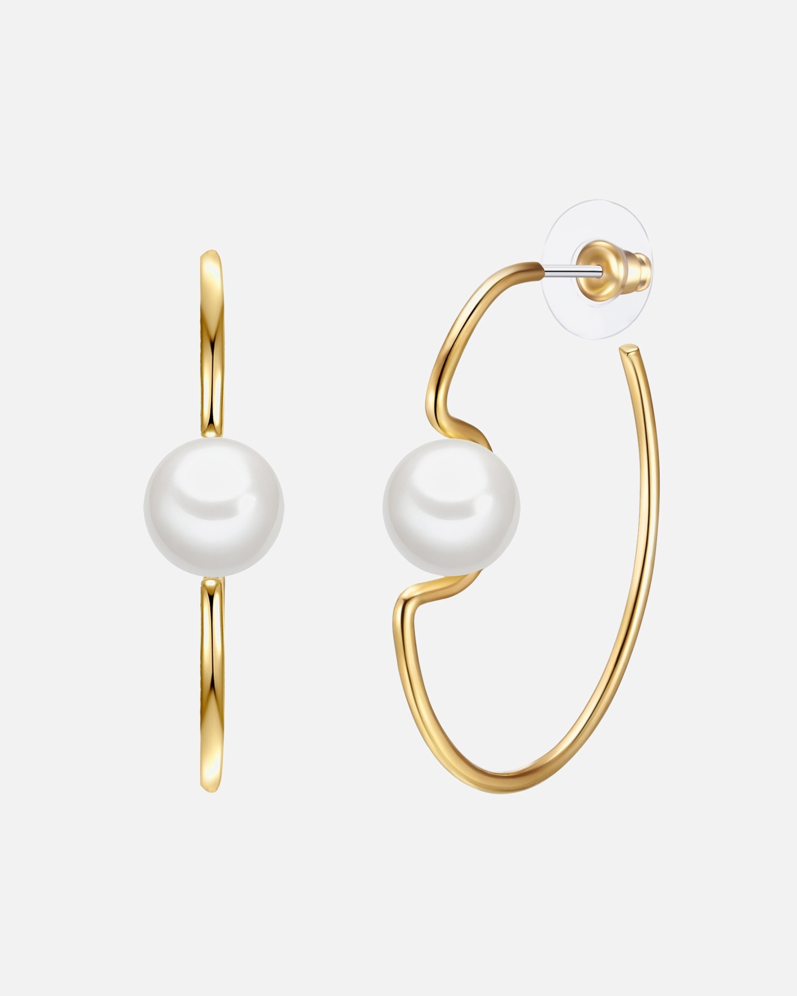 Créoles for FemmeBoucles d´oreilles en Alliage de fer en Or jaune40,1 mm