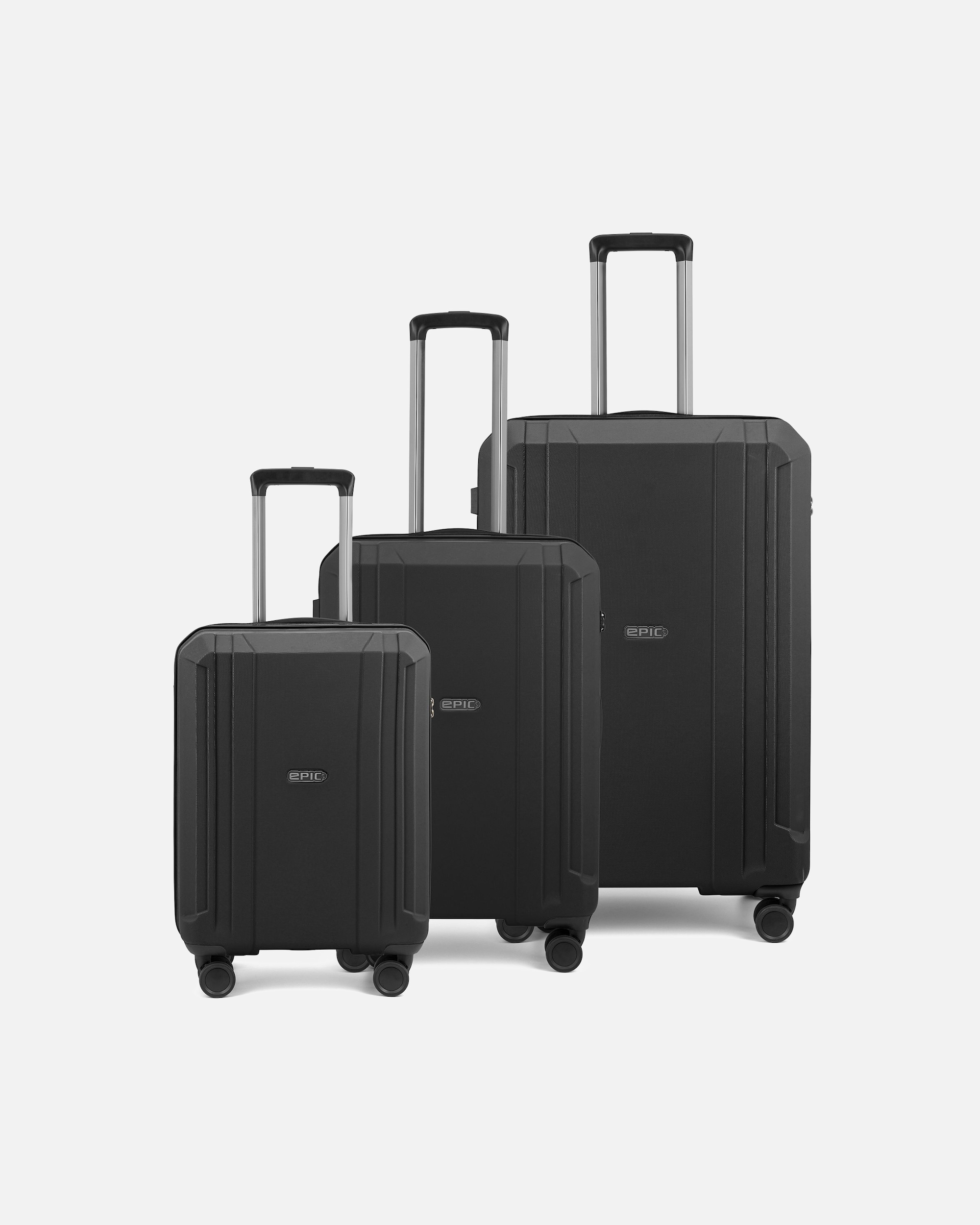 Valise for HommeEpicAirwave NEO 4 roulettes Set de valises 3 piècesstarblack