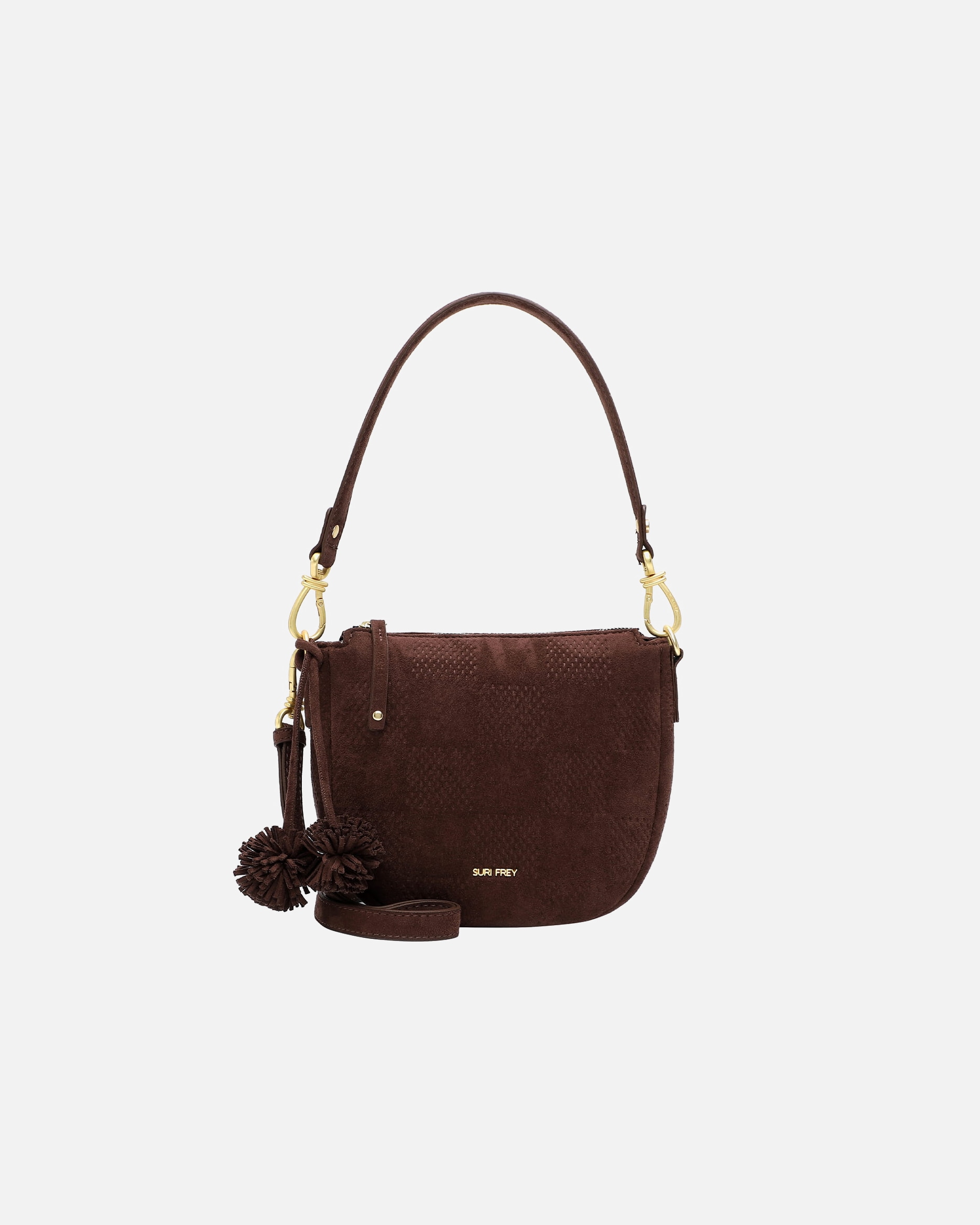 Tasche für Weiblich SURI FREY Umhängetasche SFY Glory Braun