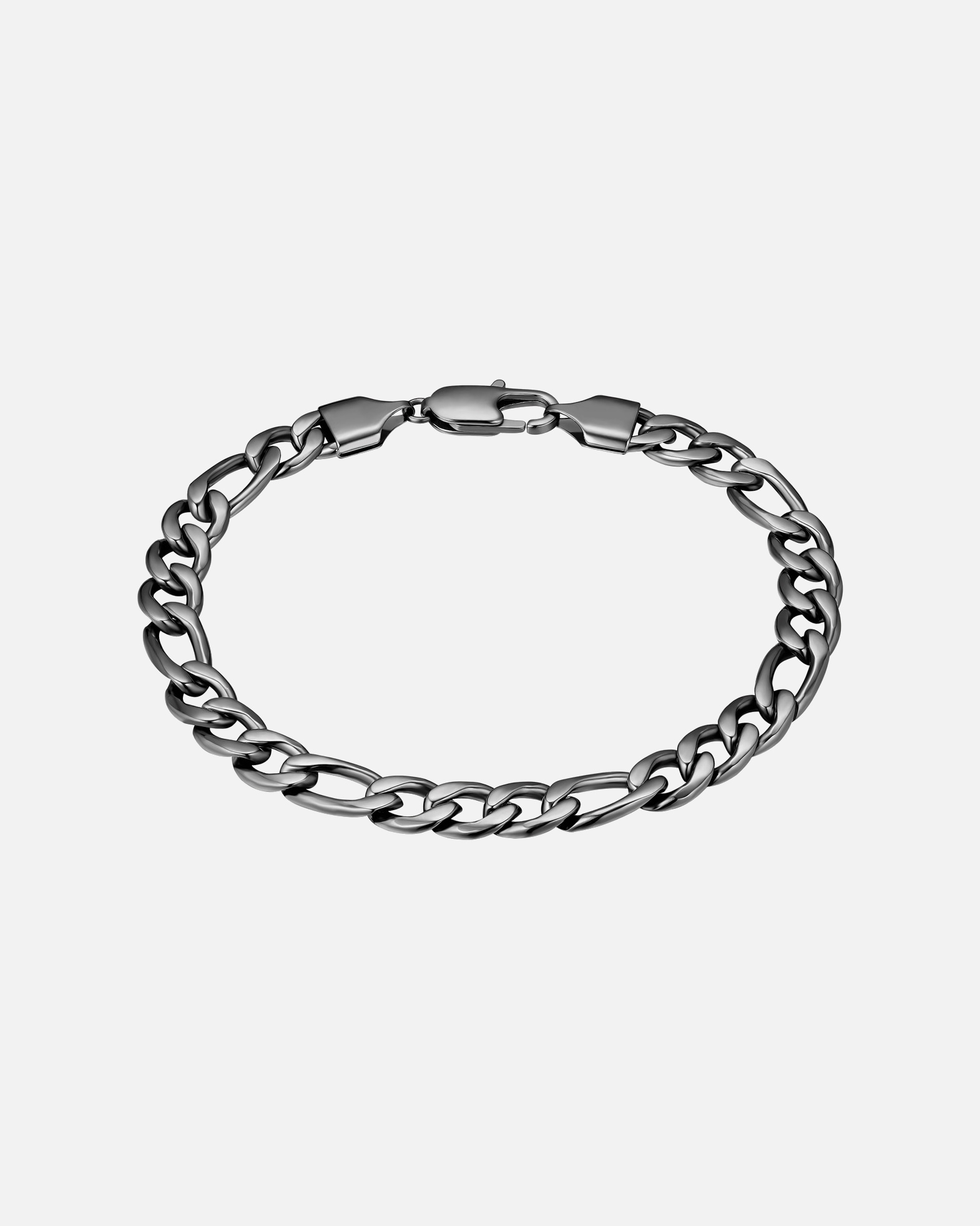 Bracelet for HommeTrue RebelsBracelet en Acier inoxydable en Gunmetal17 cm