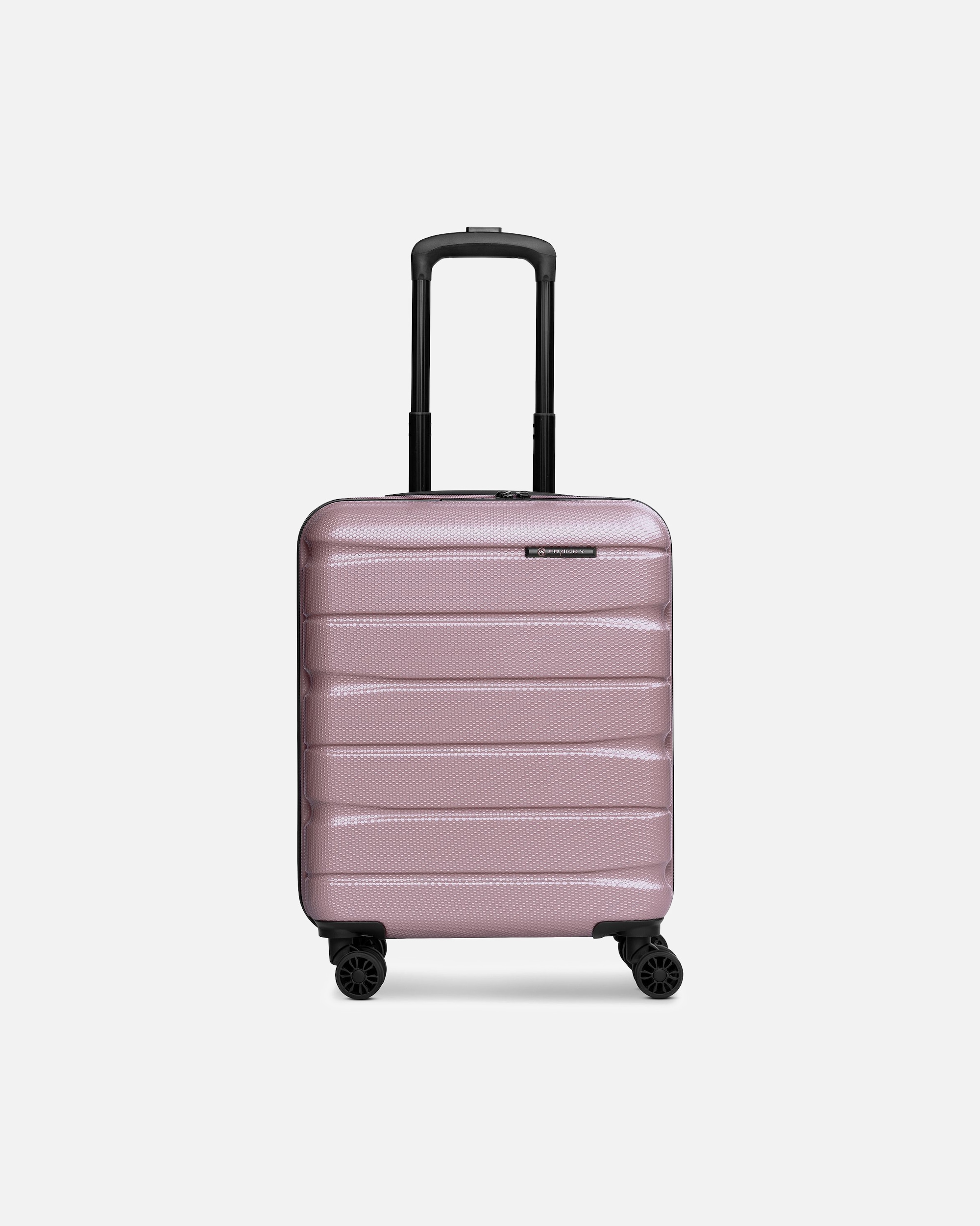 Valise for HommeFrankyMunich 4.0 4 roulettes Trolley de cabine S 53 cm avec soufflet d'extensionshiny rose shiny