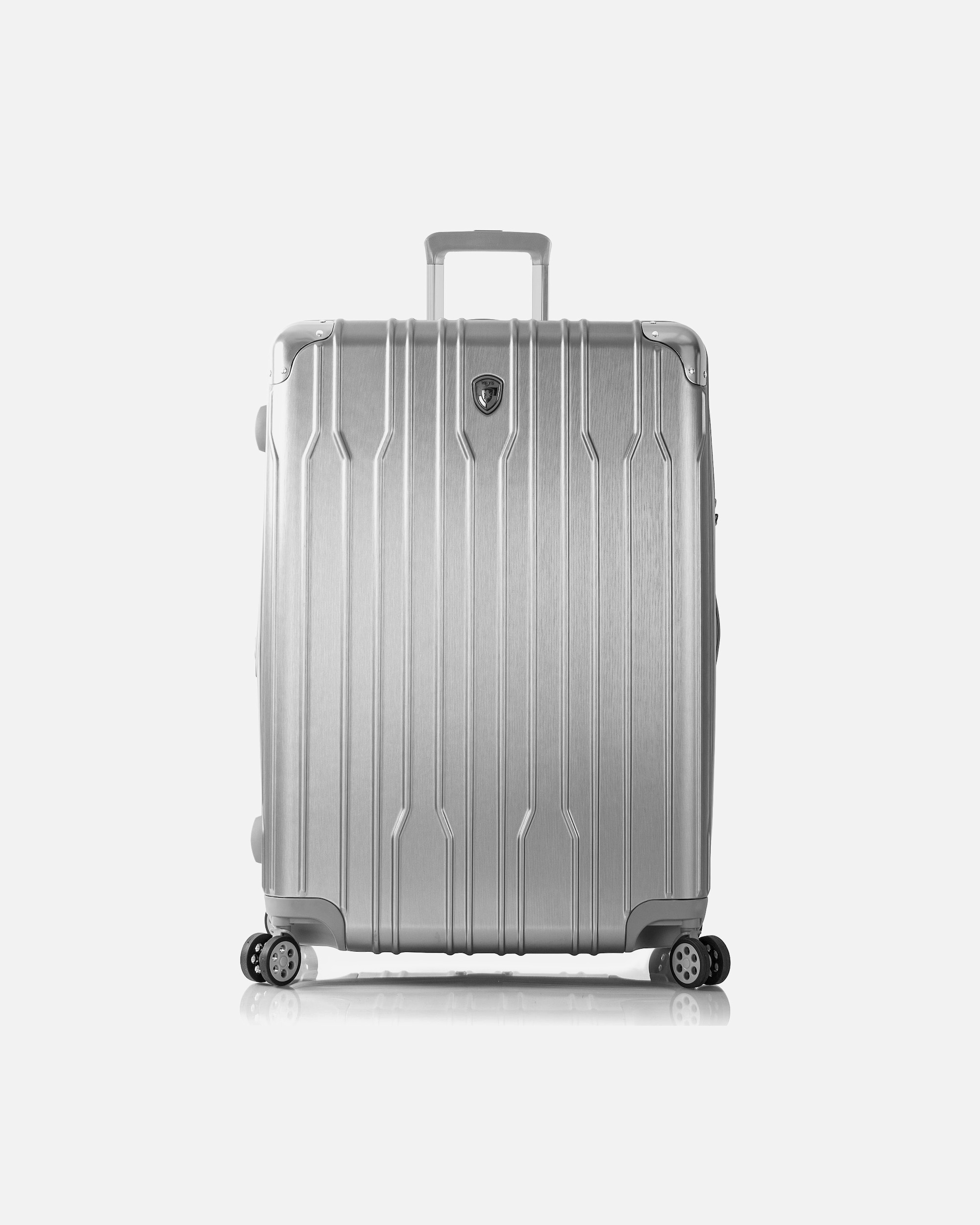 Valise trolley for HommeHeysXtrak 4 roulettes Trolley L 76 cm avec soufflet d'extensionsilver