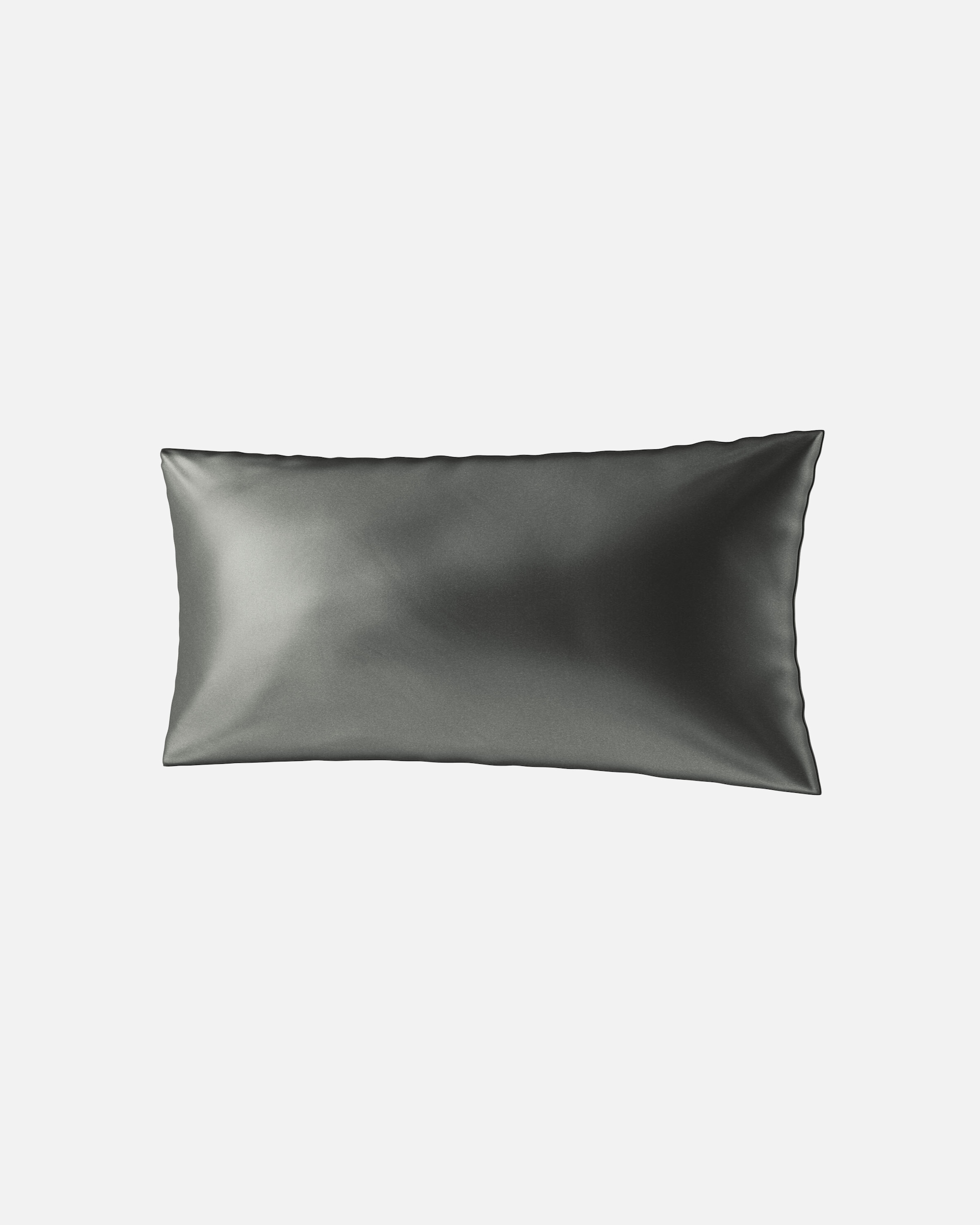für Weiblich Ailoria BEAUTY SLEEP (80X40) Kopfkissenbezug aus Seide anthrazit