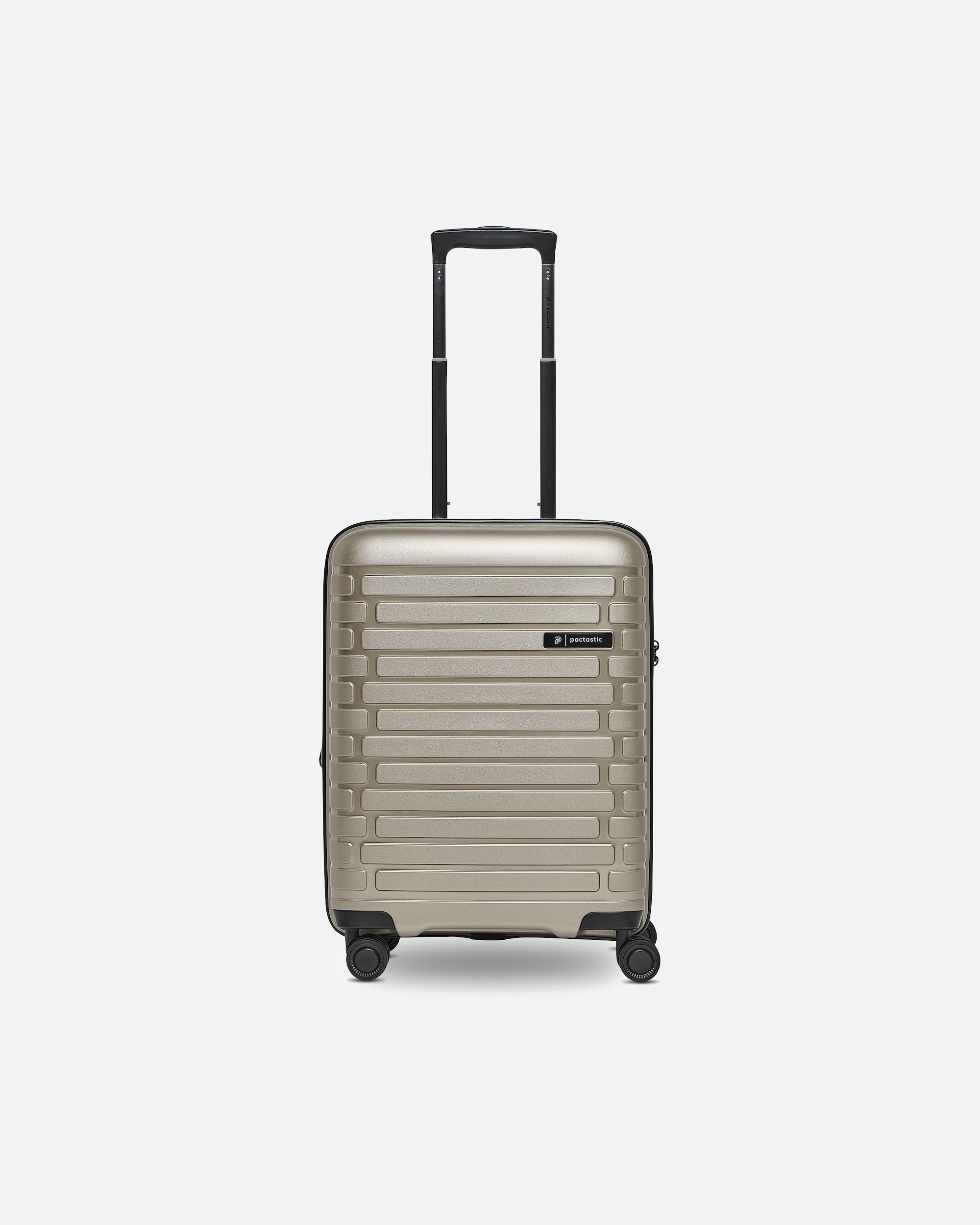 Valise for HommePactasticCollection 04 THE CABIN + 4 roulettes Trolley de cabine S 55 cm avec soufflet d'extensionchampaign-metallic