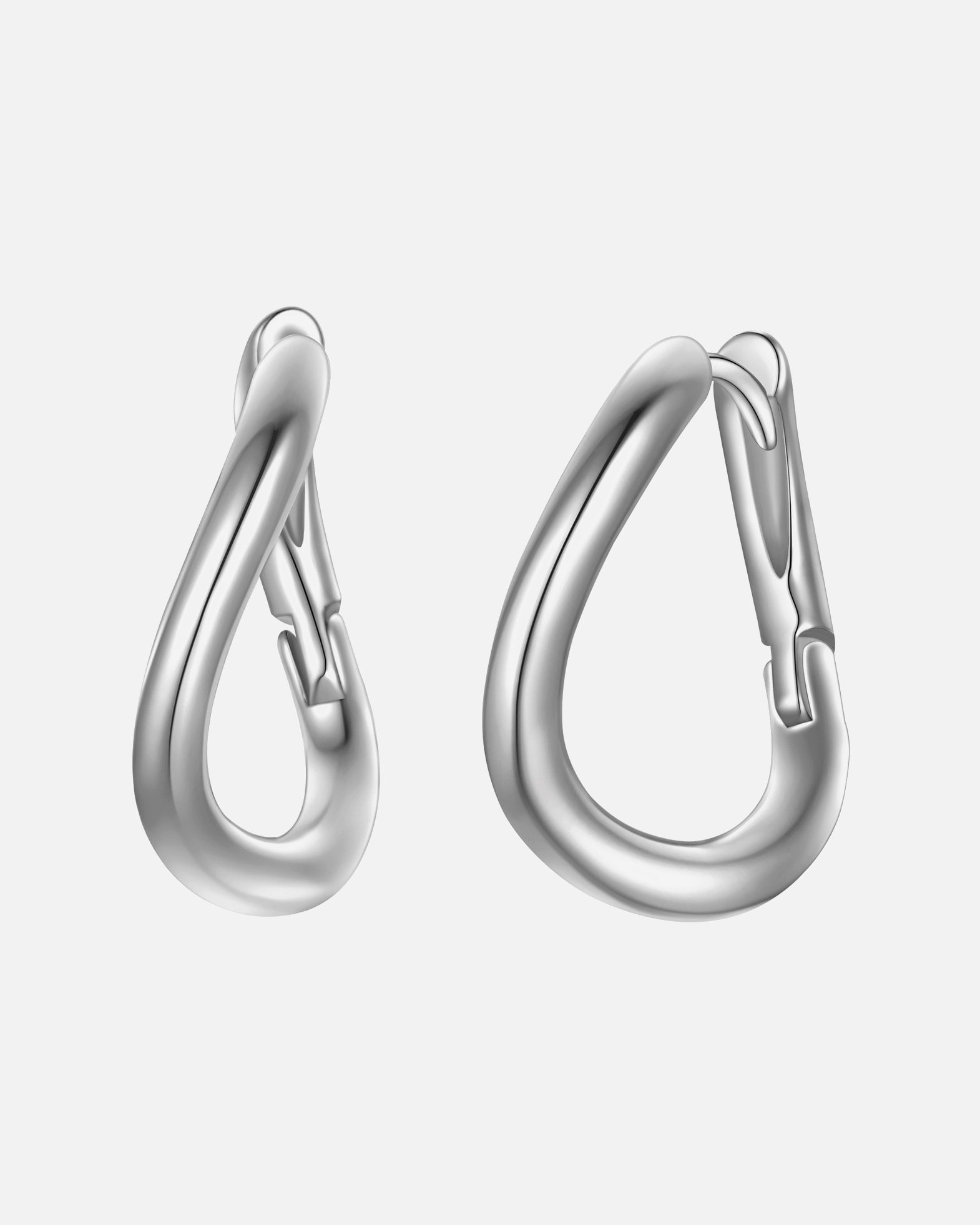 Créoles for FemmeYokoamiiBoucles d´oreilles en Laiton en Argent18,6 mm