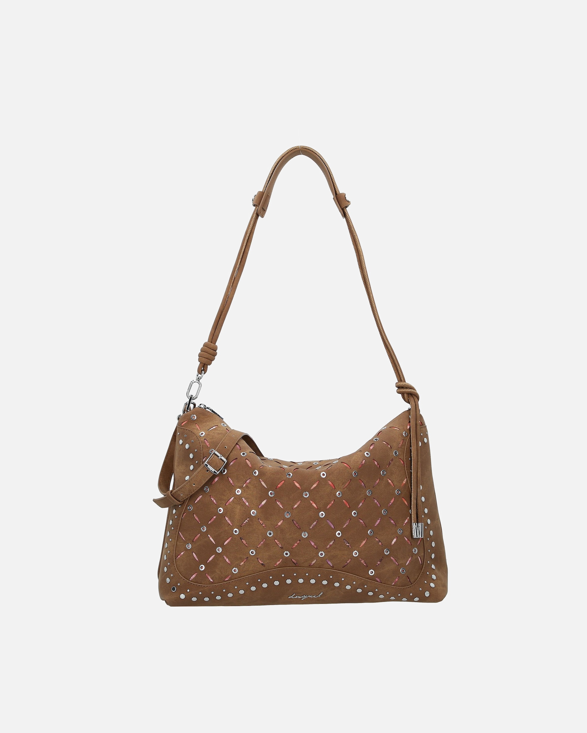 Sac for FemmeDesigualYankee Sac à main porté épaulebraun