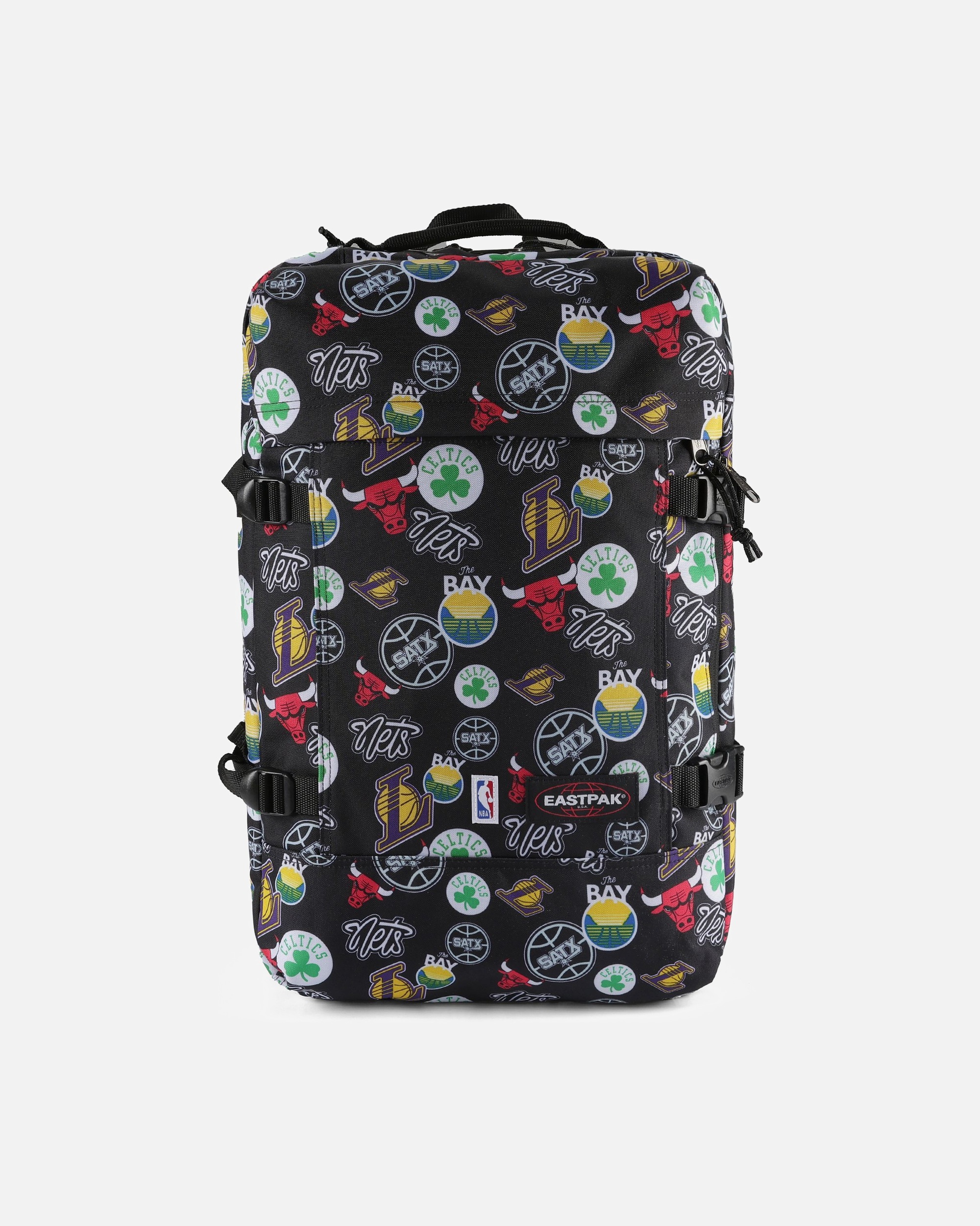 Tasche für Männlich Eastpak Travelpack Weekender Reisetasche 33 cm nba team pattern