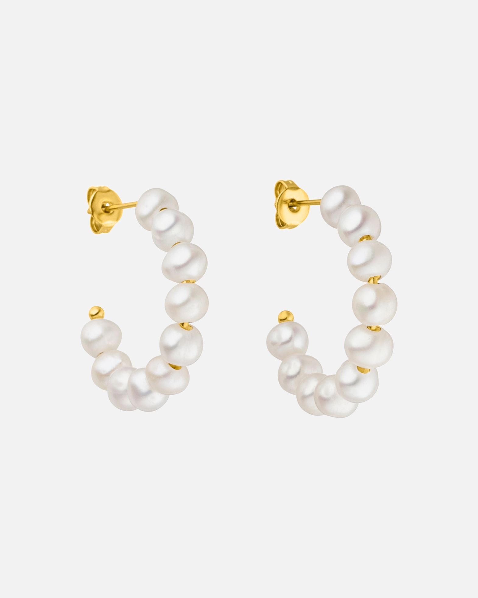 Boucle d'oreilles for FemmePureleiPurelei Boucles d'oreilles créoles AinaOr