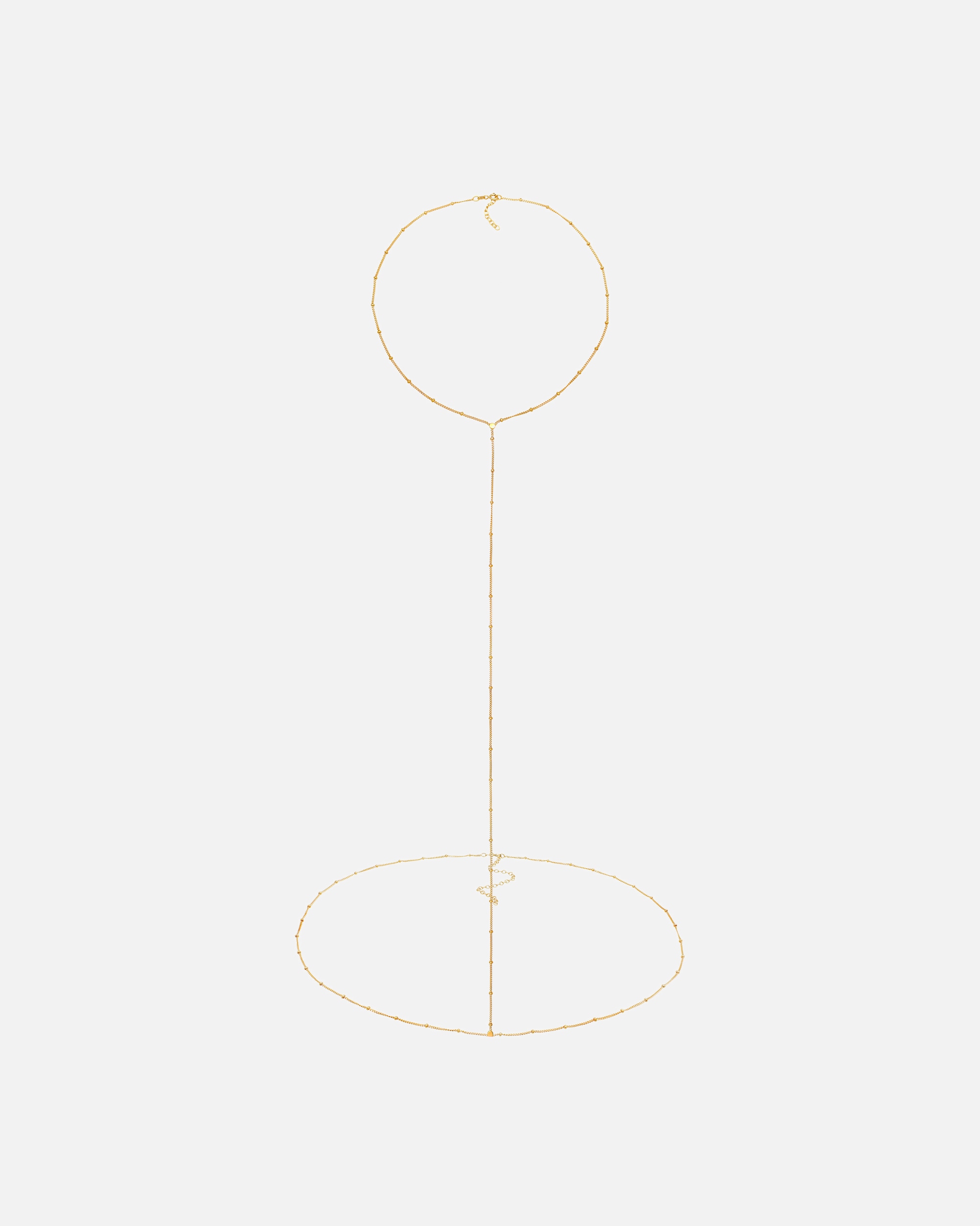 Collier for FemmeElliFemmes chaîne de taille basique boules en argent sterling 925 plaqué or75