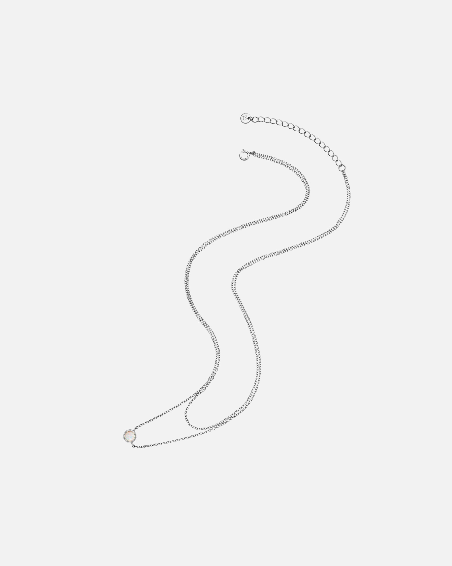 Collier for FemmeGlanzstücke MünchenCollier en argent Argent sterling Opale (synth.) en Or jaune42,0/36,0 cm Basiskette + 5,0 cm Verläng