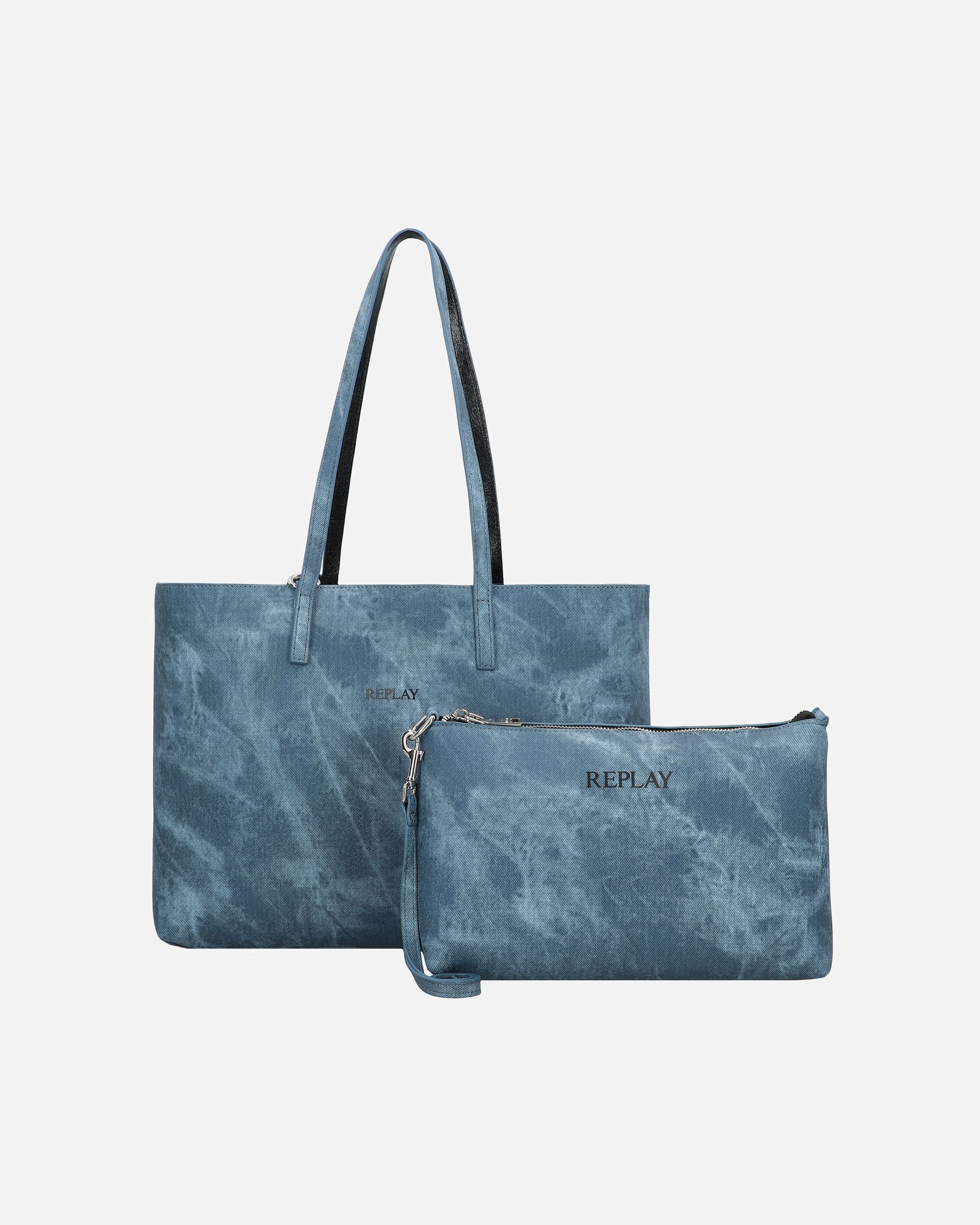 Sac for FemmeReplaySac de shopper 35 cmblue denim-black
