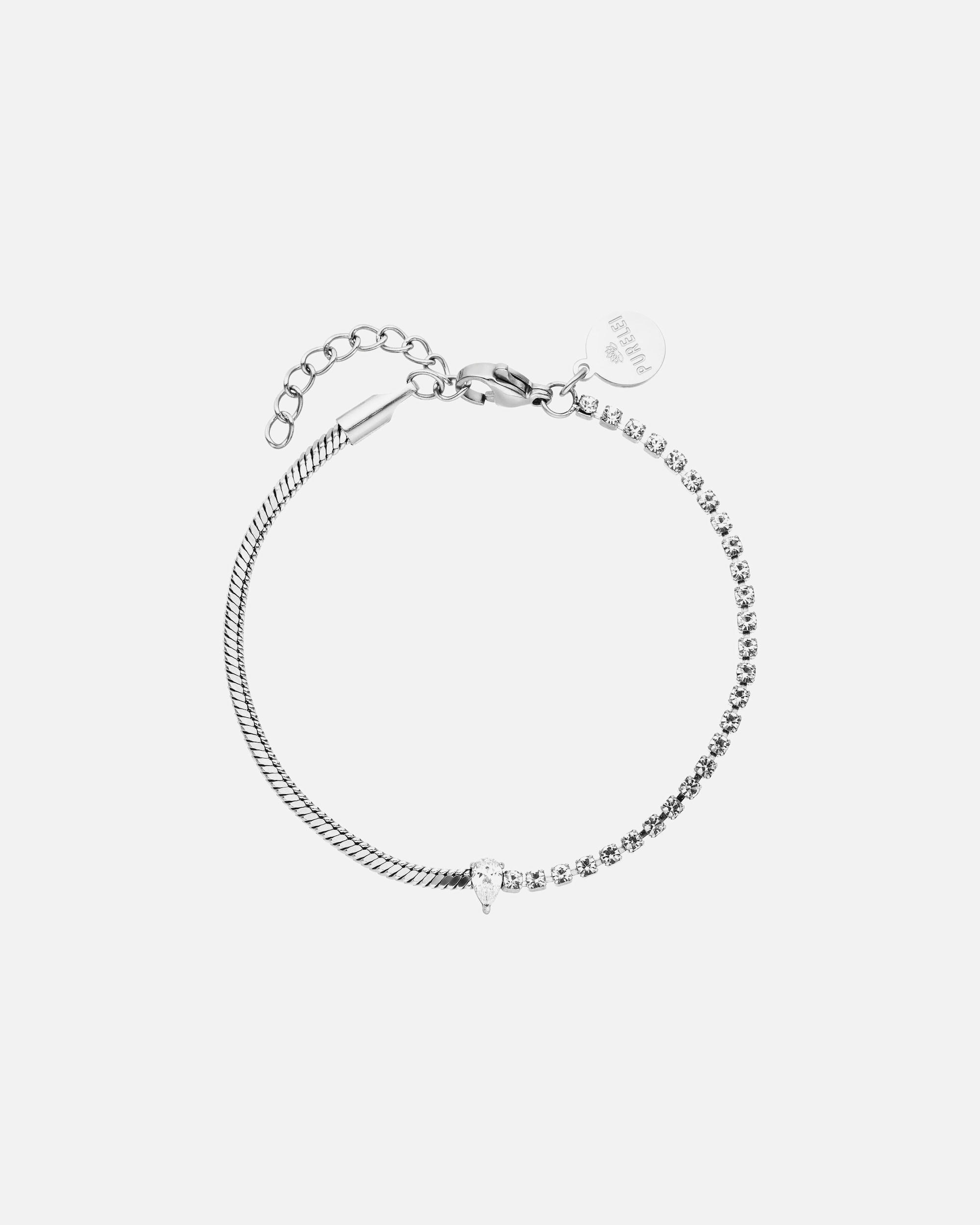 Bracelet for FemmePureleiFusion Bracelet 100% acier inoxydableArgent