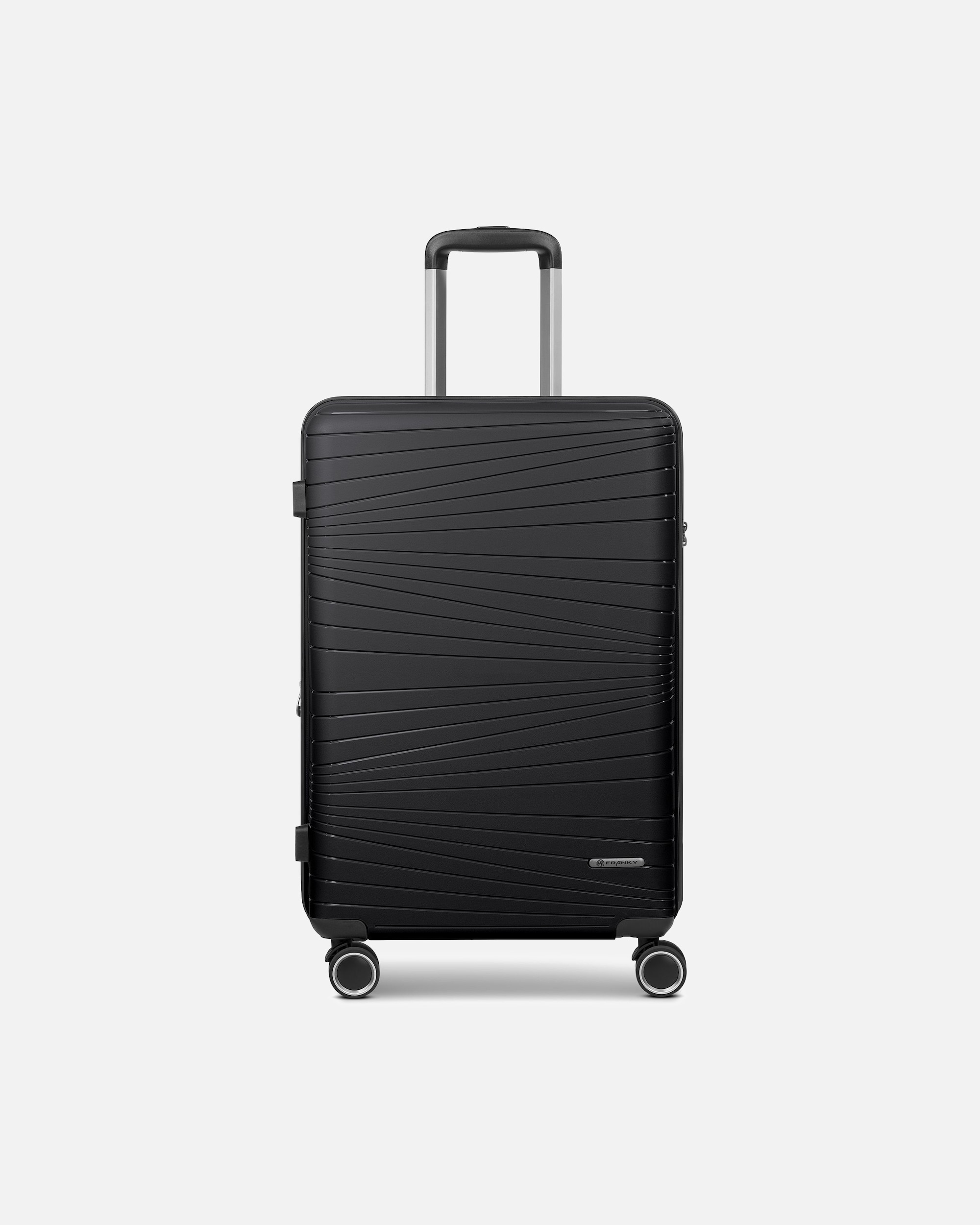 Valise trolley for HommeFrankyDallas 3.0 4 roues trolley M 65 cm avec soufflet d'extensionblack