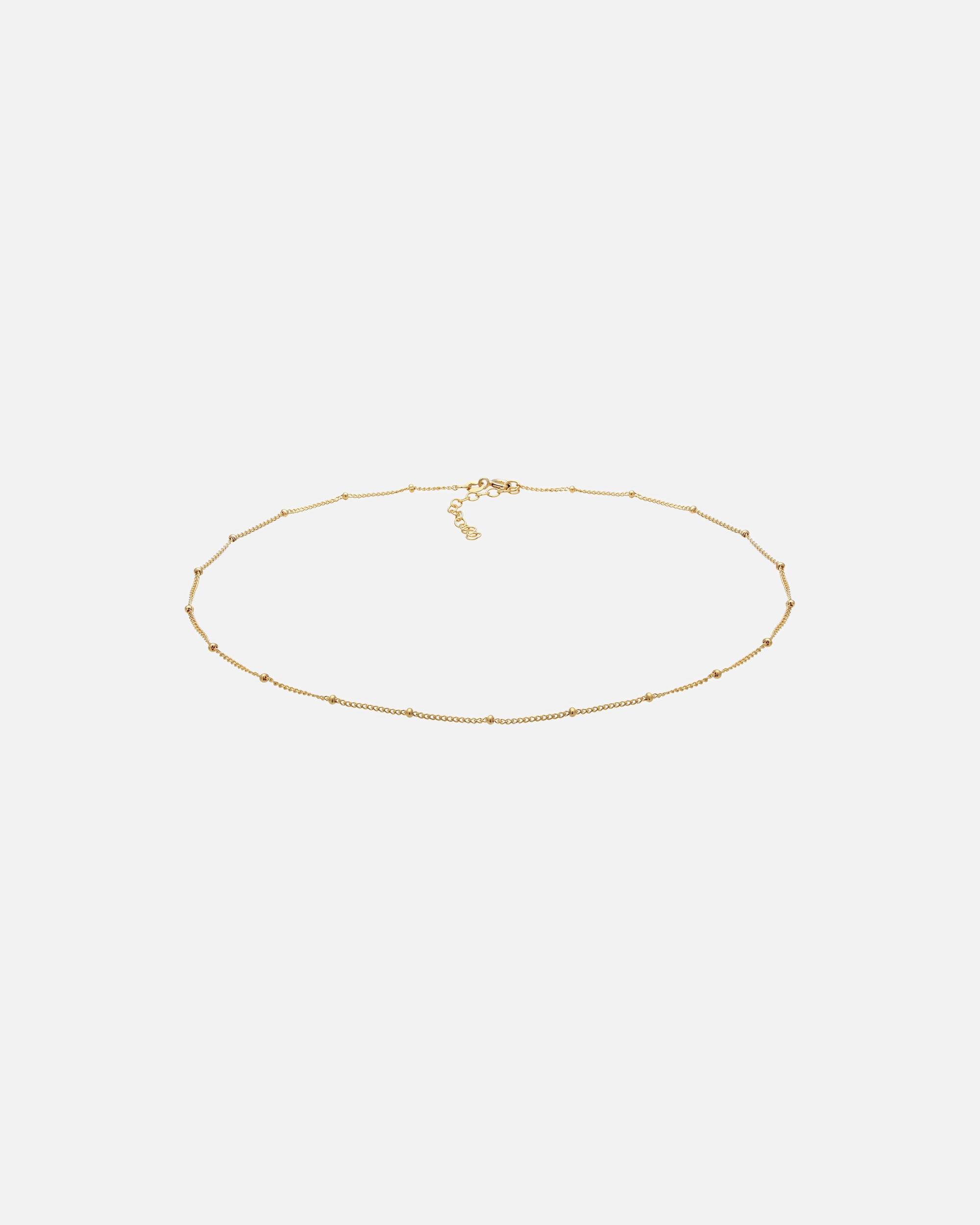 Collier for FemmeElliFemmes Choker Boule Basique Minimaliste Tendance Blogueur en Argent Sterling 925goldfarben