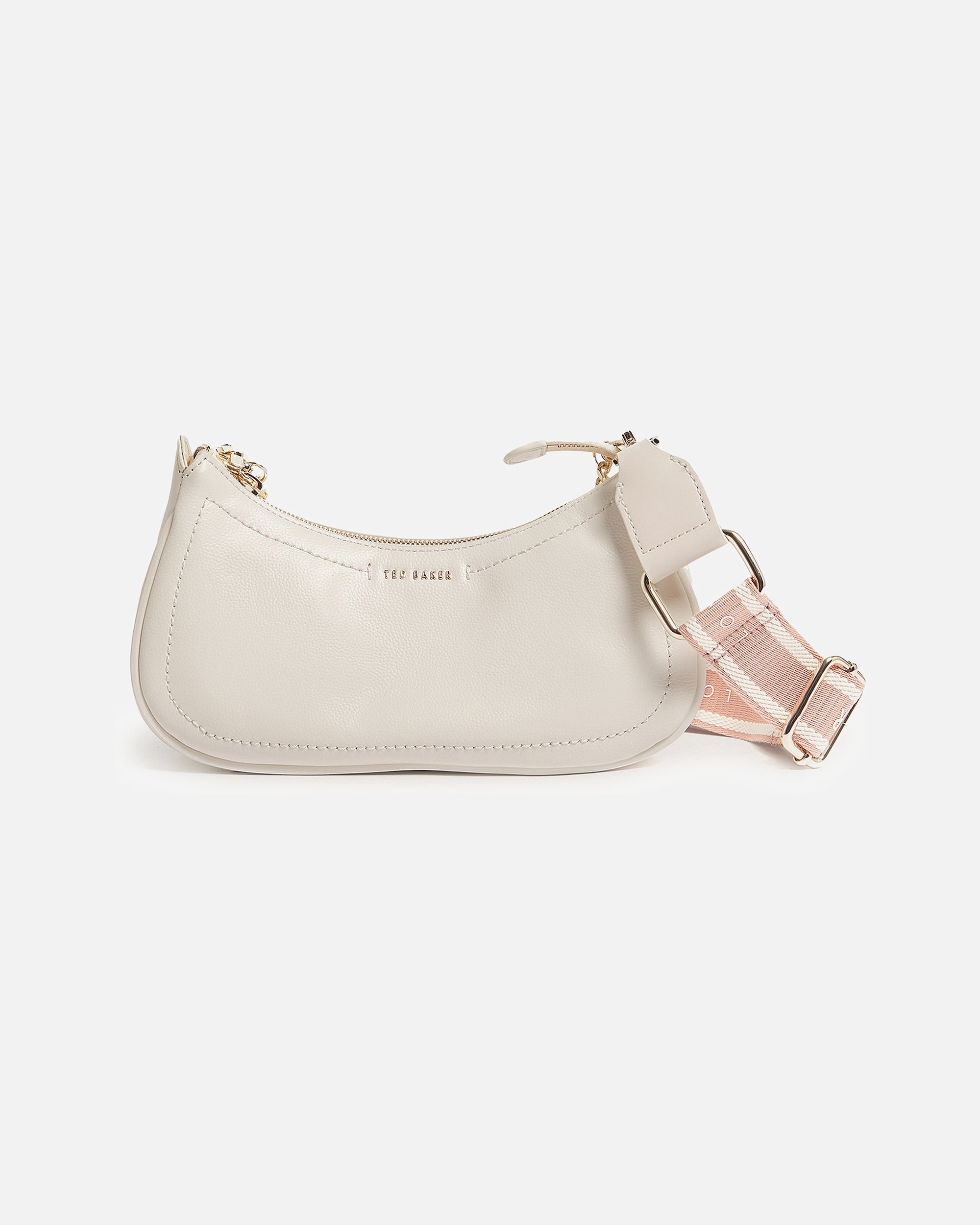 Clutch für Weiblich Ted Baker Laarna Schultertasche ivory