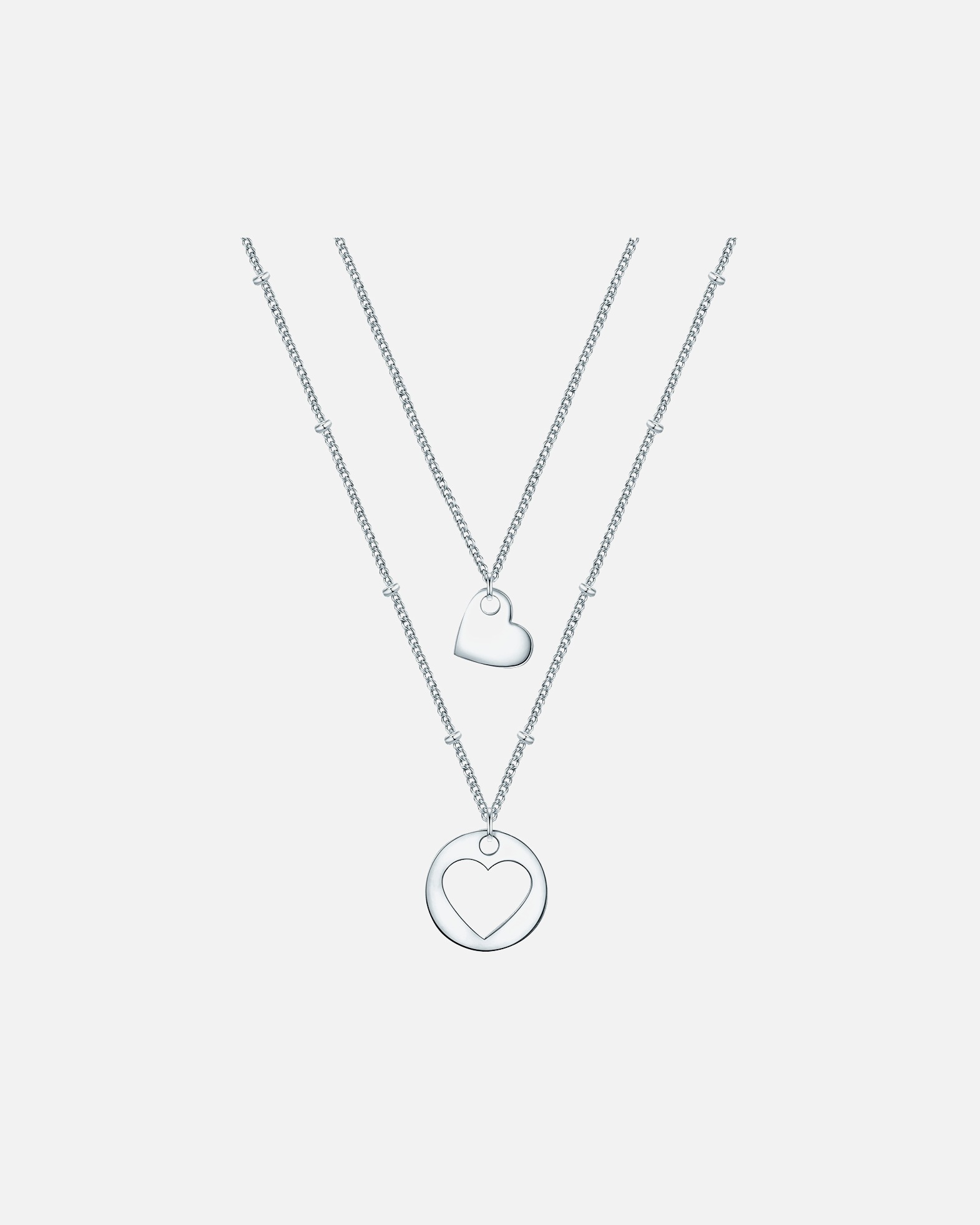 Collier for FemmeEASTSIDECollier en acier inoxydé Coeur Acier inoxydable en Or rose40,0/45,0 cm Basiskette + 5,0 cm Verläng