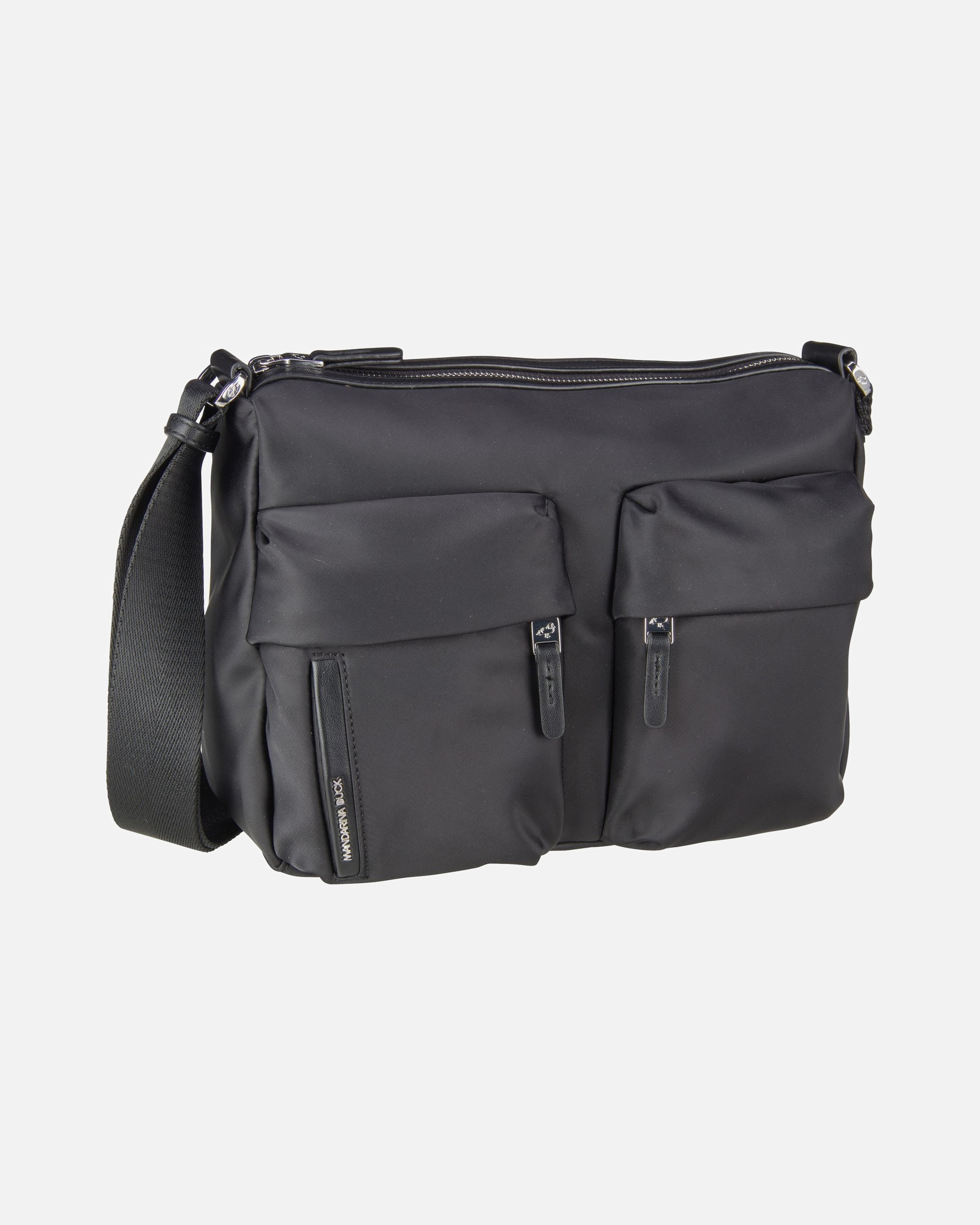Umhängetasche für Weiblich Mandarina Duck Hunter Umhängetasche black