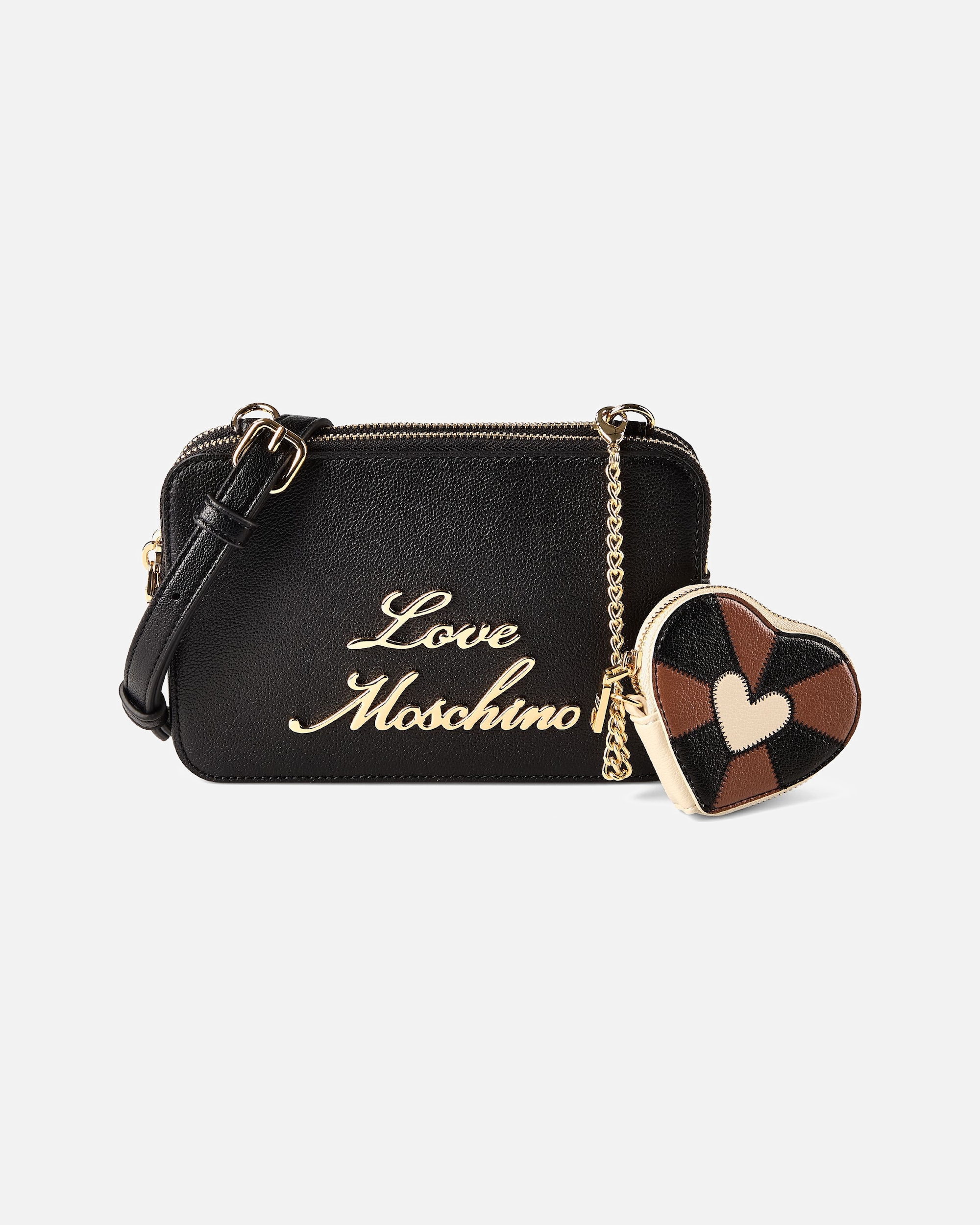Sac for FemmeLove MoschinoHeart Charm Sac bandoulièreblack