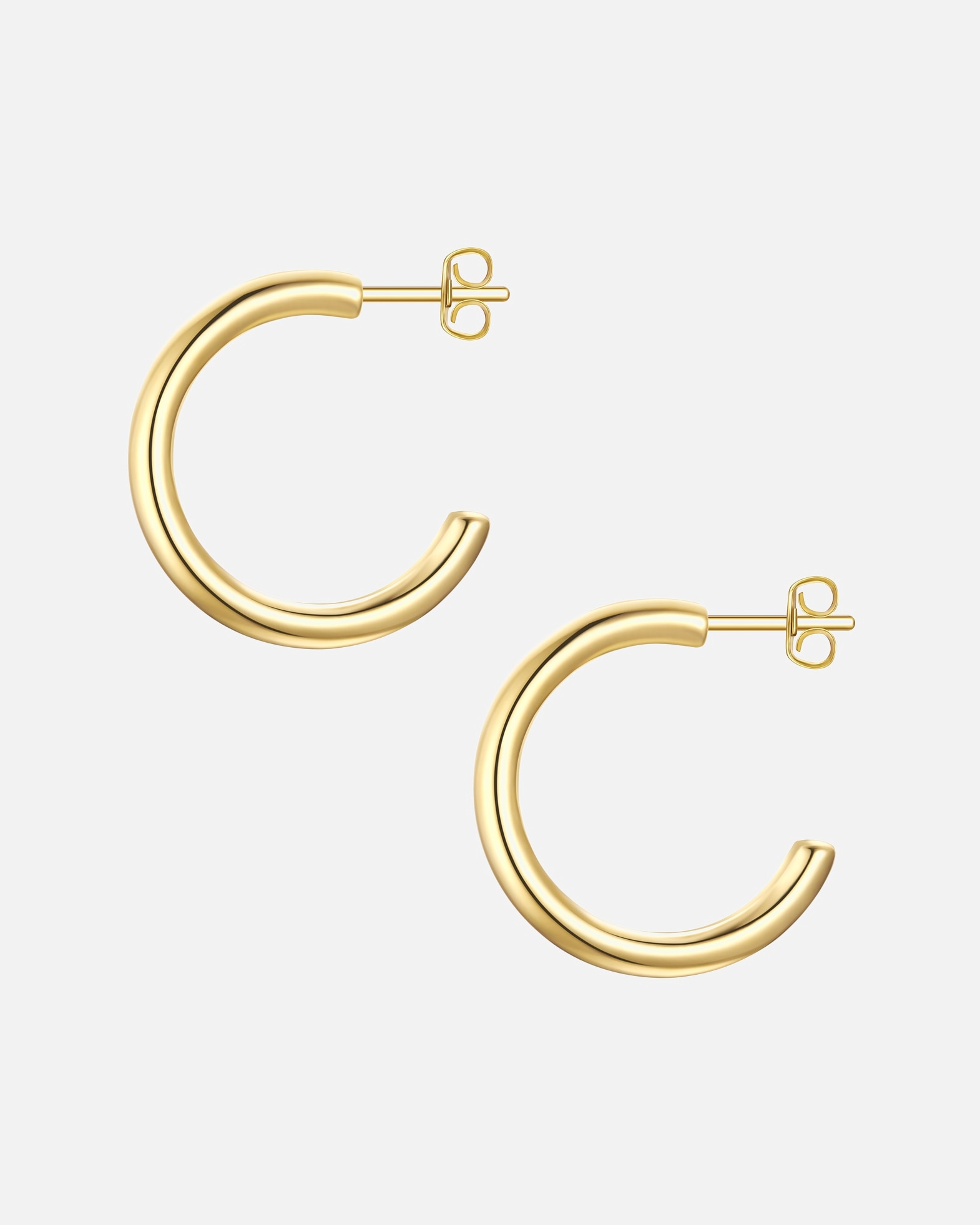 Créoles for FemmeEASTSIDEBoucles d´oreilles en Acier inoxydable en Or jaune24,6 mm