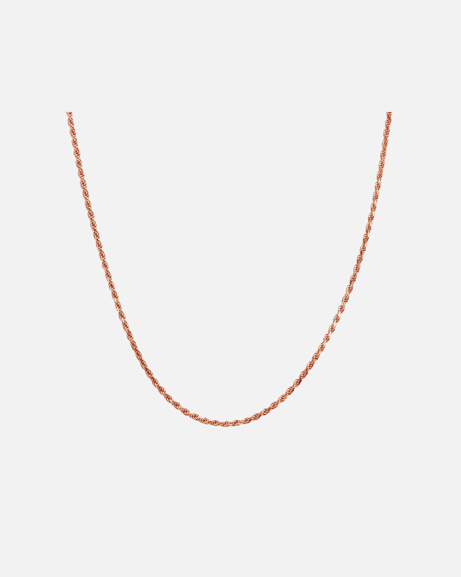 Collier for FemmeCollier en argent Argent sterling en Or rose40 cm