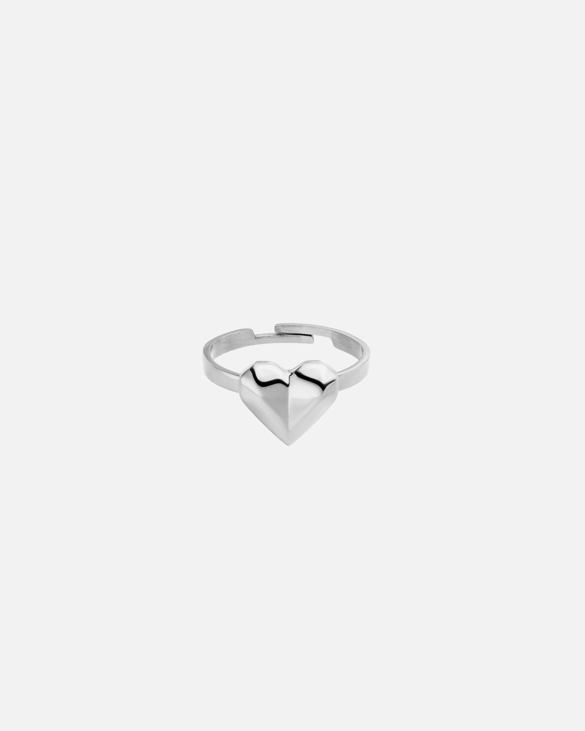 Bague for UnisexePureleiGeometrix Anneau 100% acier inoxydableArgent