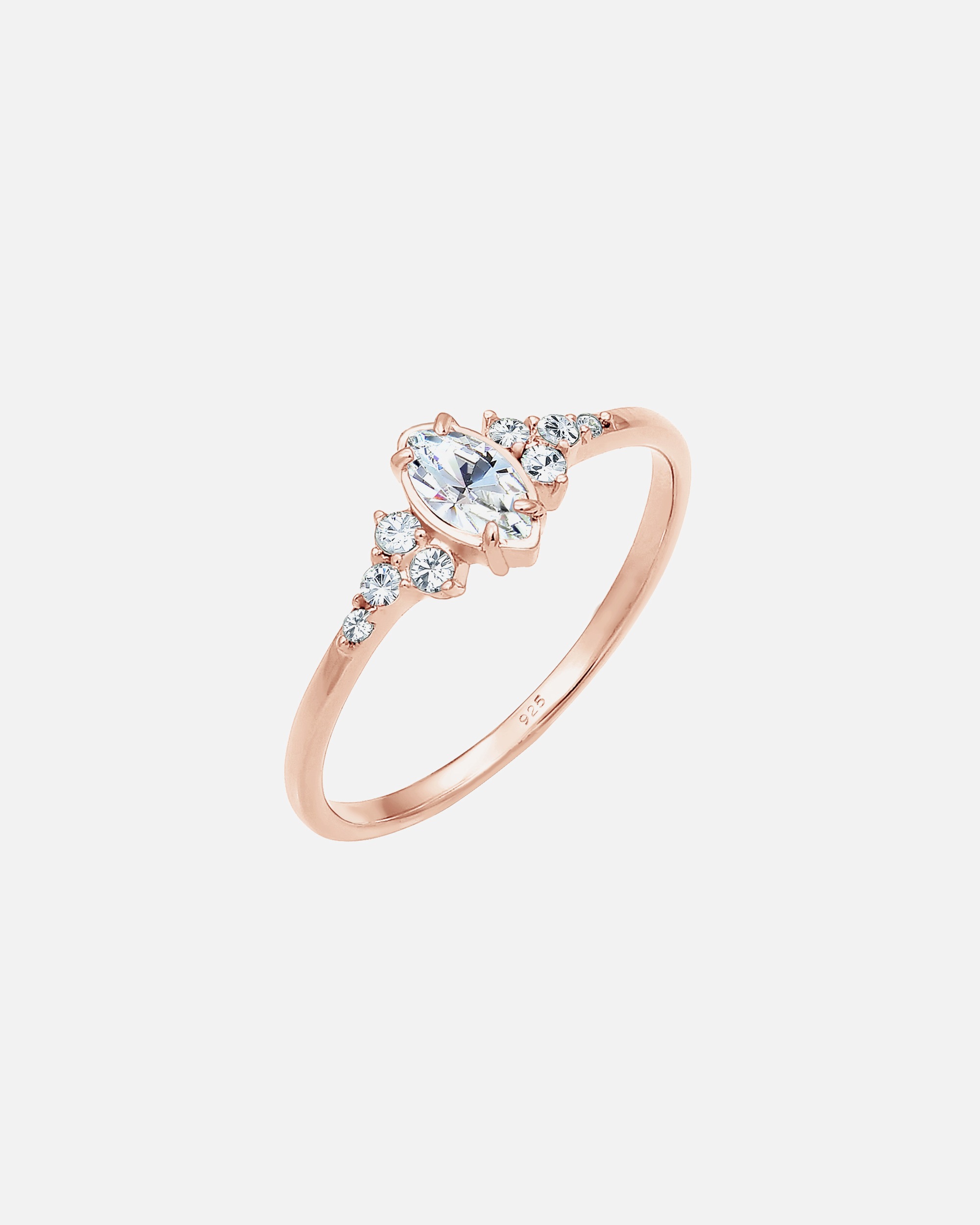 Ring für Weiblich Elli Elli Ring Marquise Valentin 925 Silber, mit Kristallen von Swarovski® 58