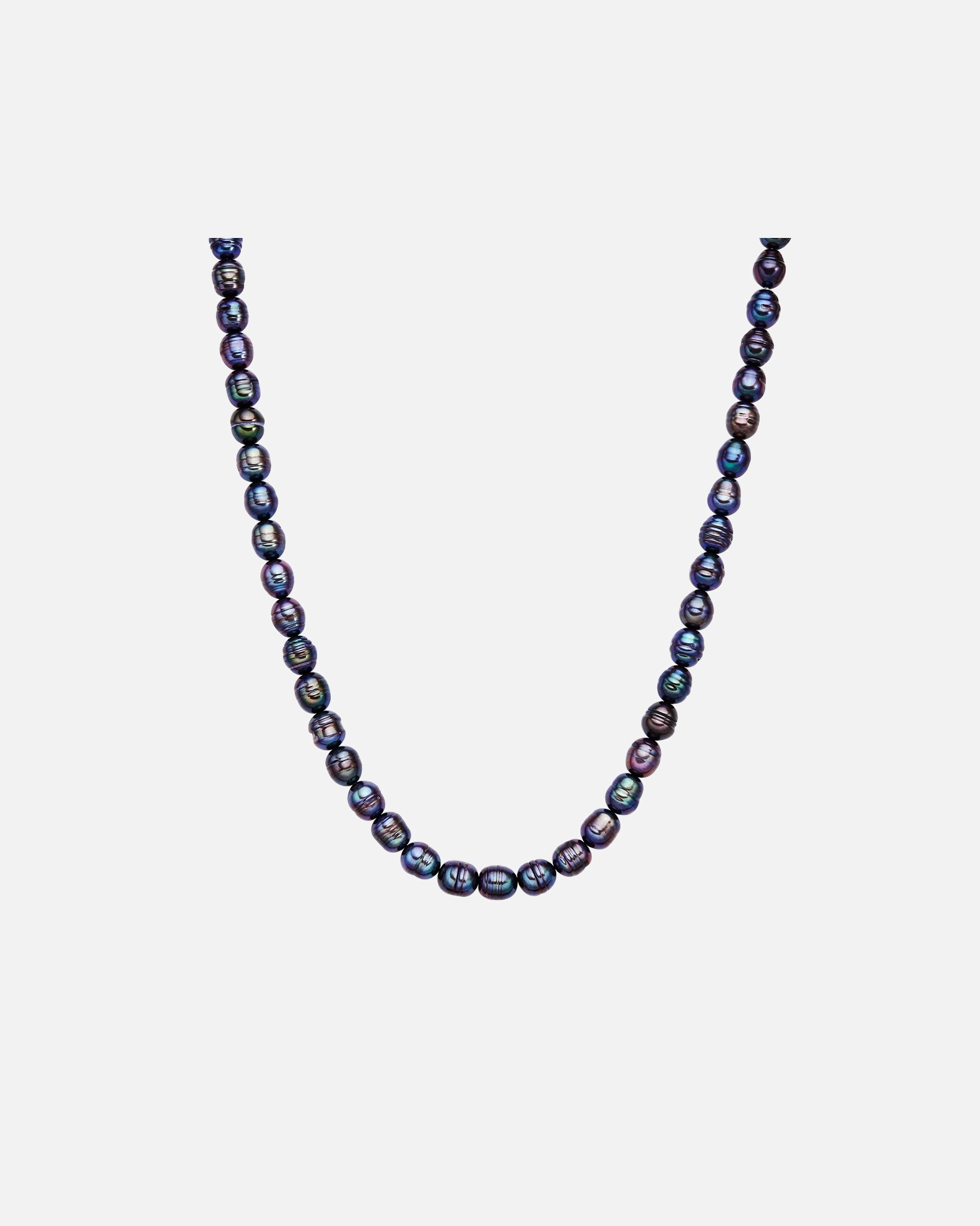 Collier for FemmeCollier de perles Perle de culture d'eau douce Perle de culture d'eau douce en Bleu40,0 cm Basiskette + 5,0 cm Verlängerung