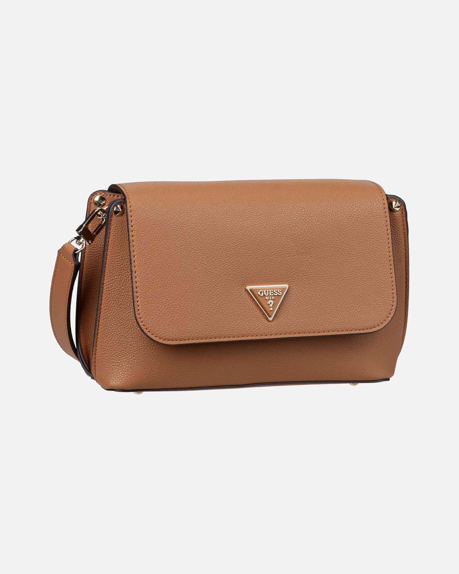 Rucksack für Weiblich Guess Meridian II Umhängetasche cognac