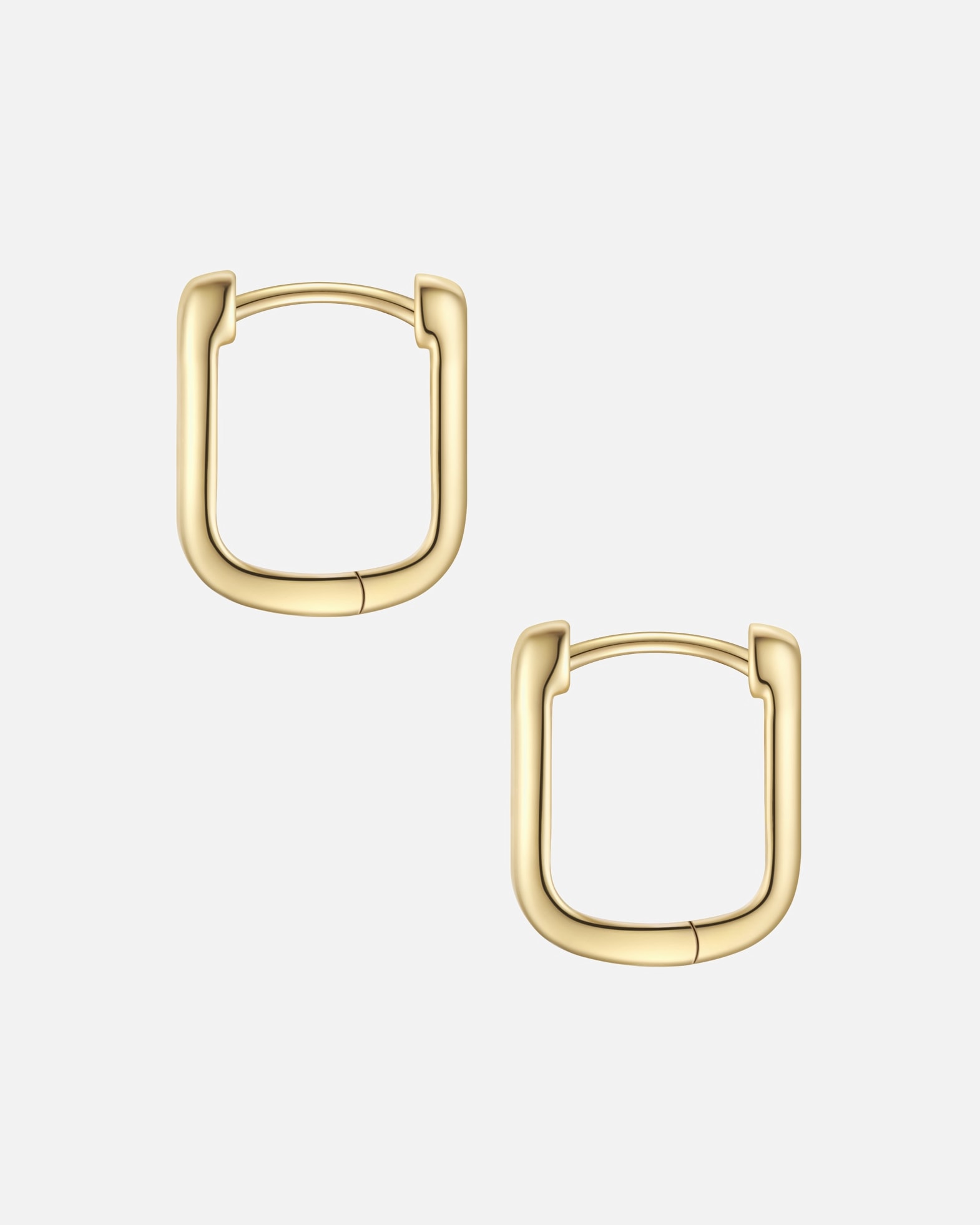 Créoles for FemmeGlanzstücke MünchenCréoles en argent sterling en or jaune11,7 mm