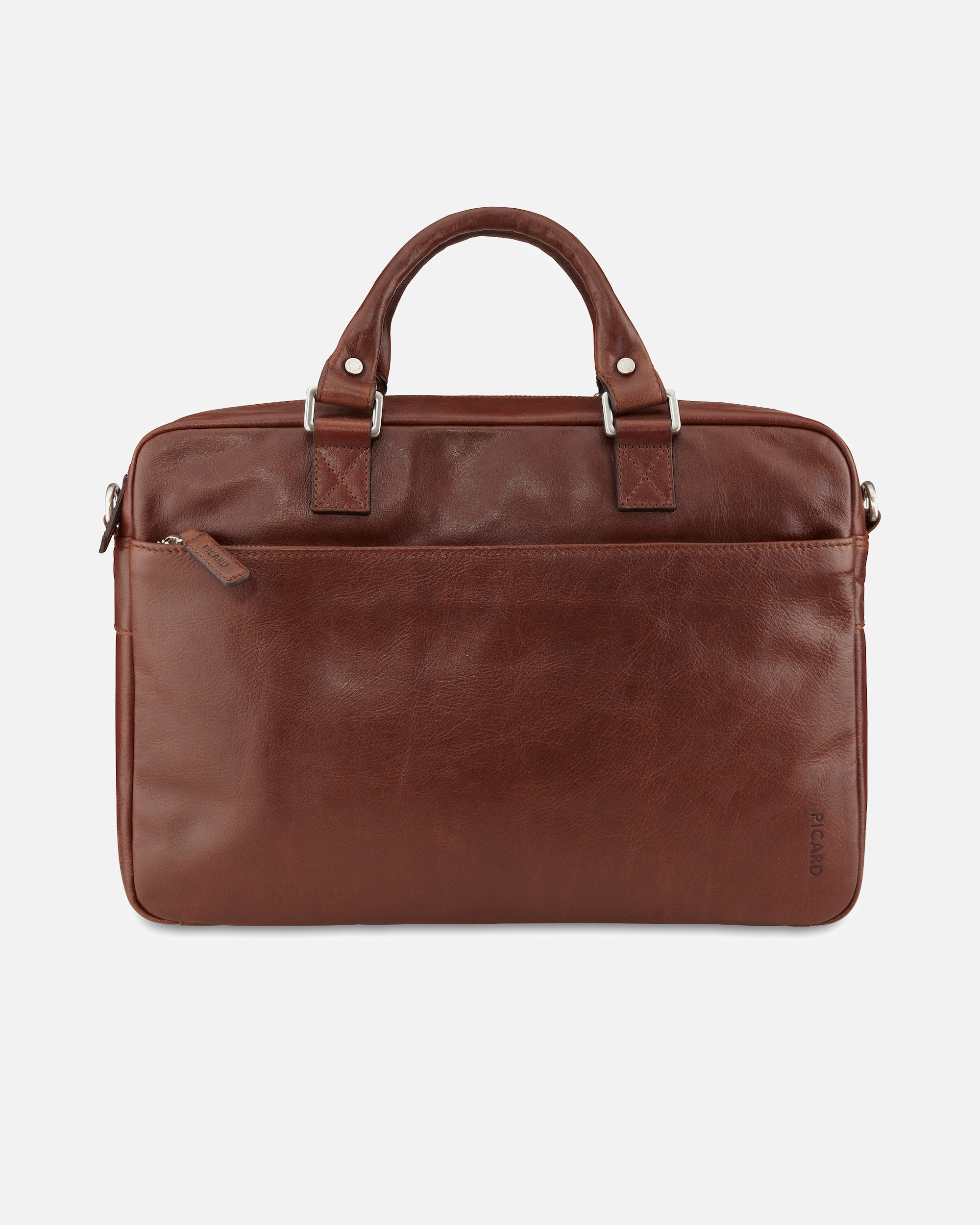 Sac pour ordinateur portable for HommePicardBuddy Porte-documents en cuir 39 cm Compartiment pour ordinateur portablecognac