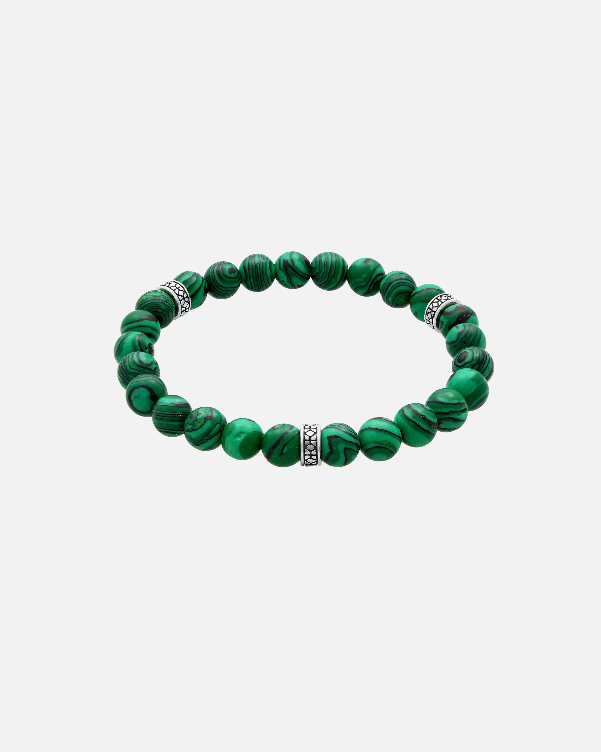Bracelet for HommeKUZZOIGentlemen Agate oxydée look vert mat 92523