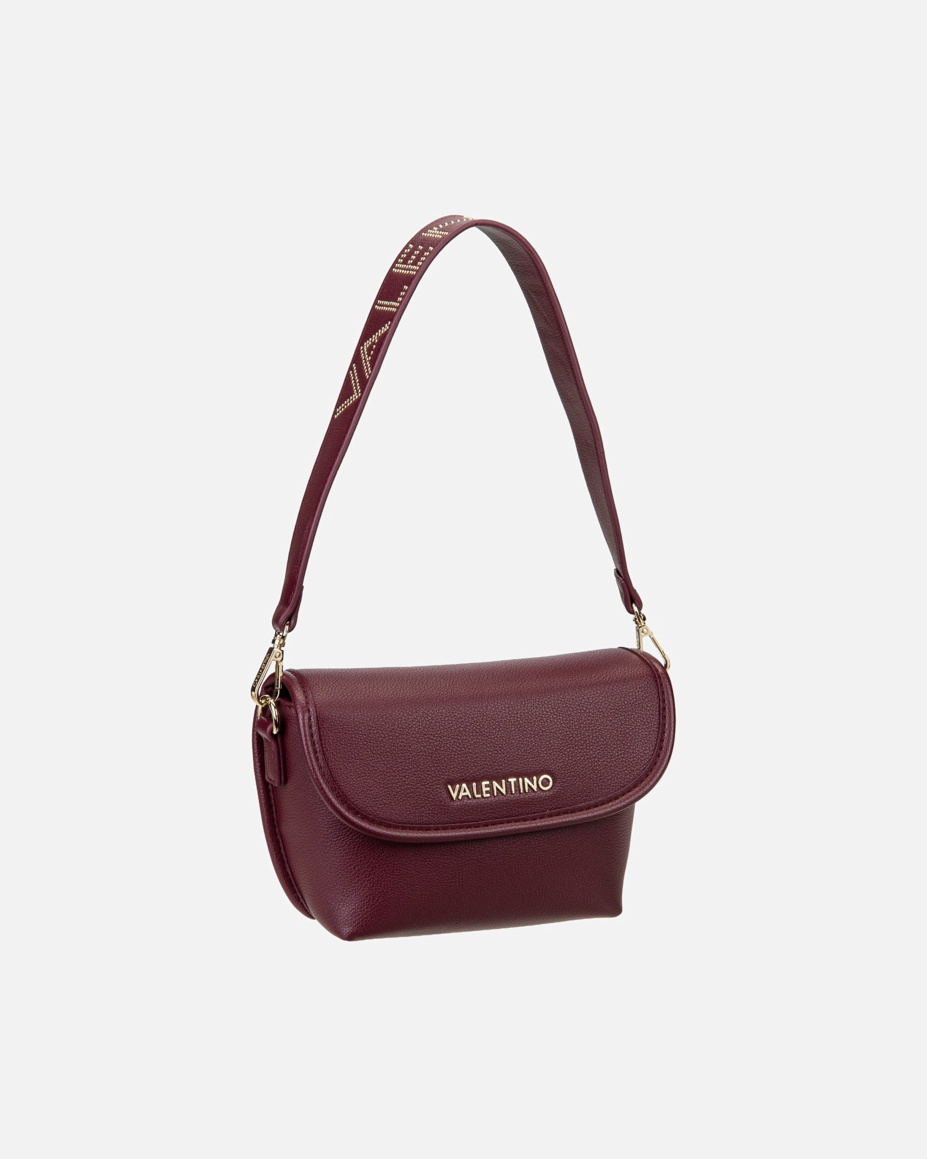 Rucksack für Weiblich Valentino by Mario Valentino Hail Schultertasche bordeaux