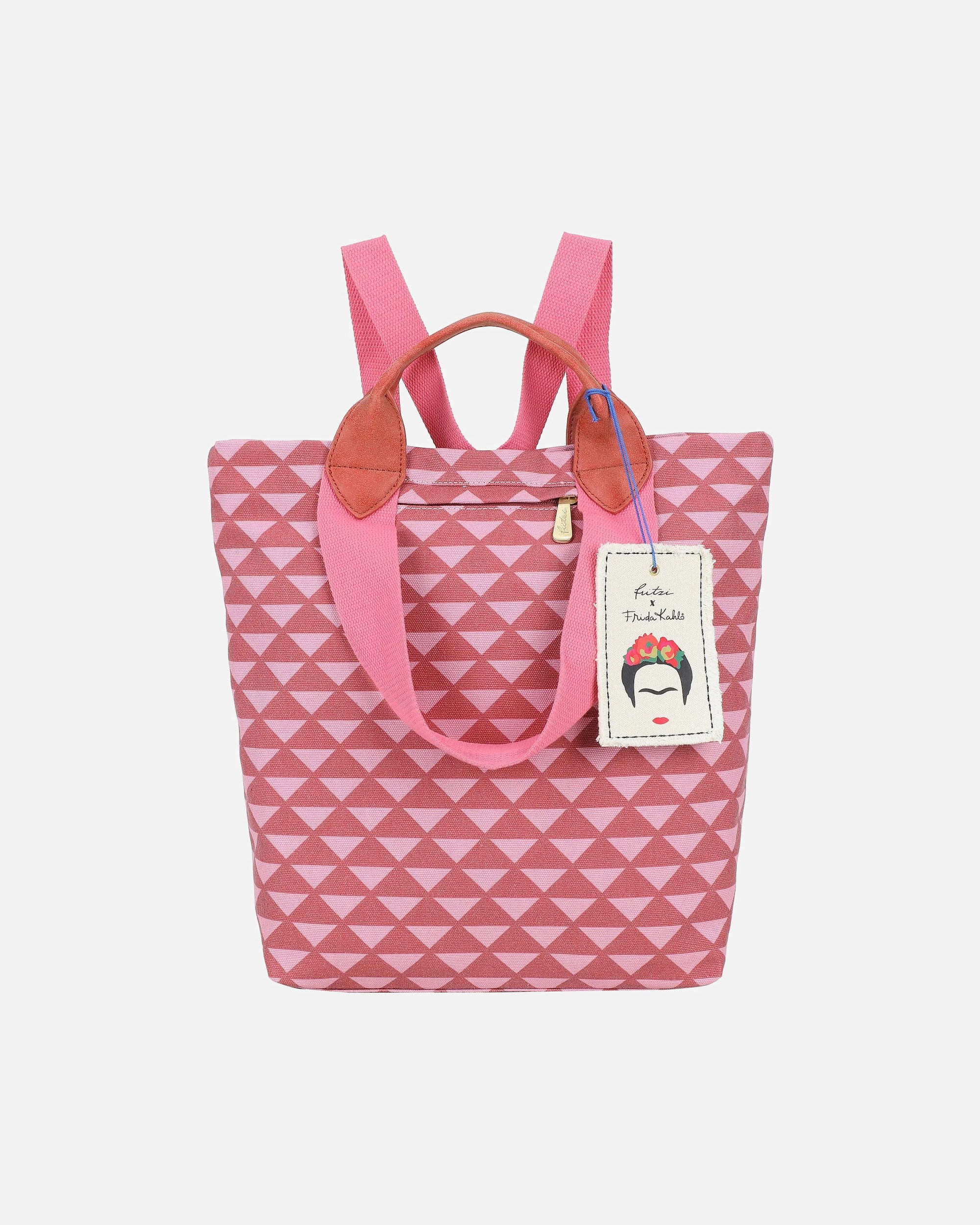 Rucksack für Weiblich Fritzi aus Preußen Fritzi x Frida Kahlo Limited Daypack pink