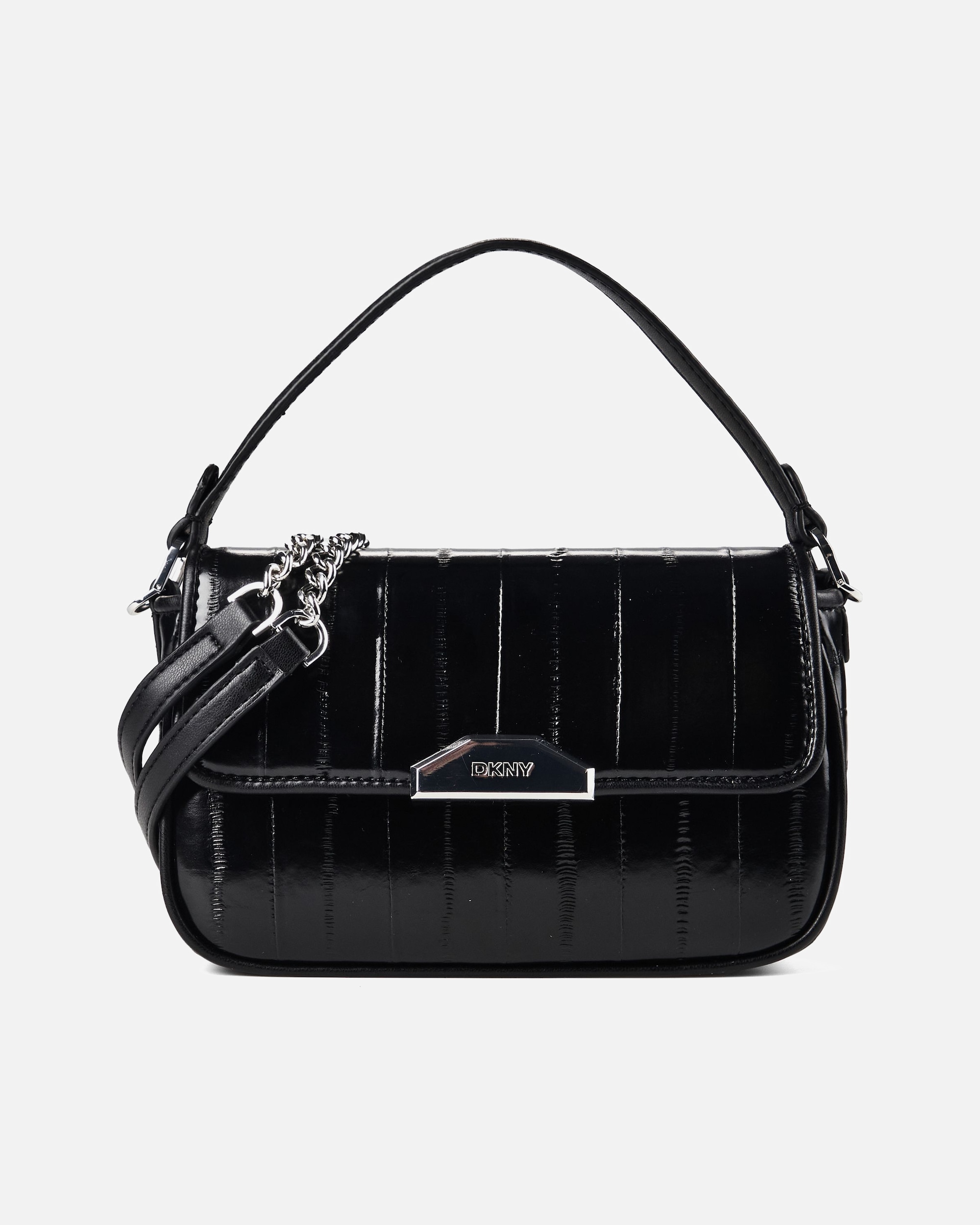 Tasche für Weiblich DKNY Willa Umhängetasche black-silver