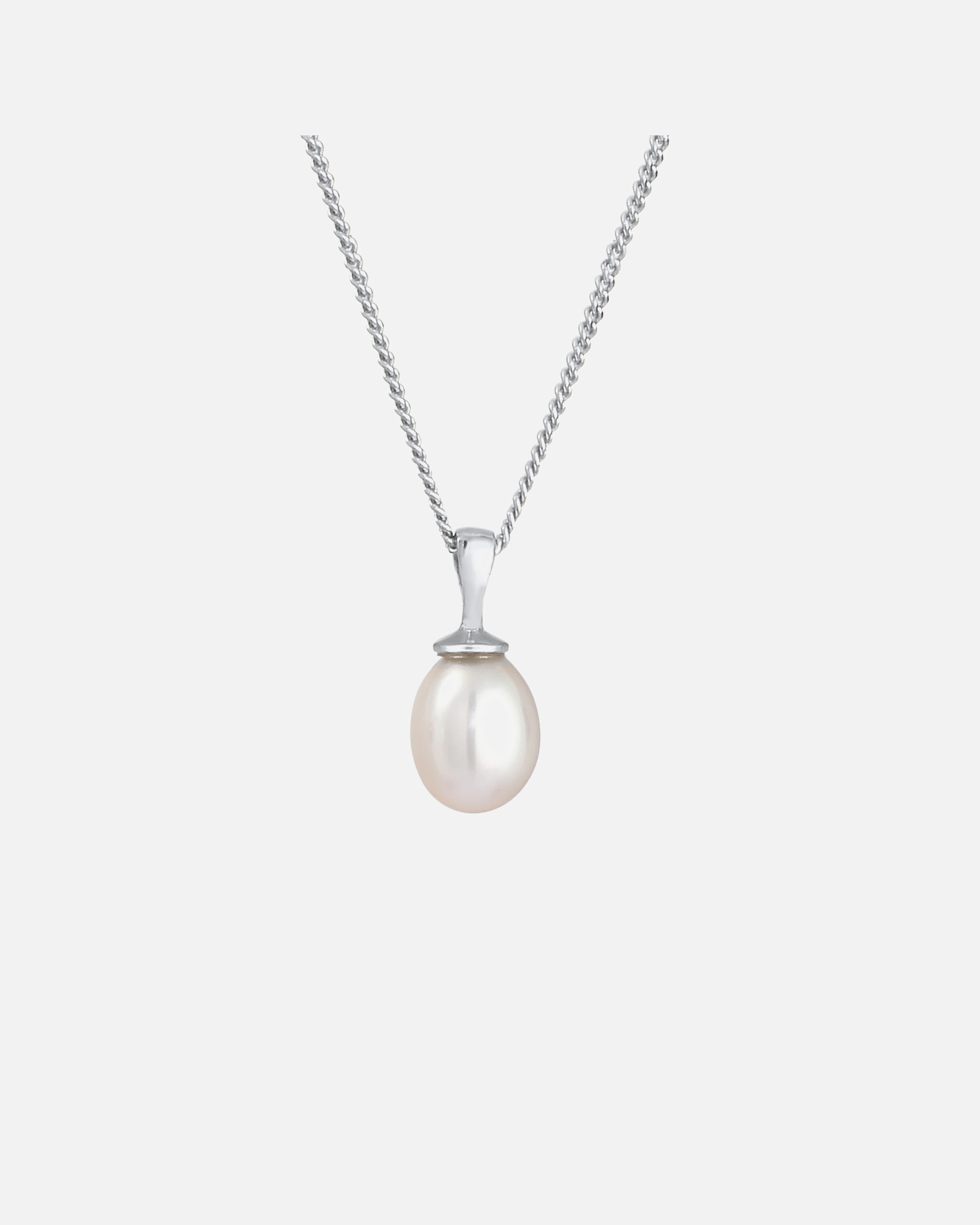 Collier for FemmeElliFemmes Intemporel Filigrane avec Perle de Culture d'Eau Douce en Argent Sterling 925 Plaqué Or55