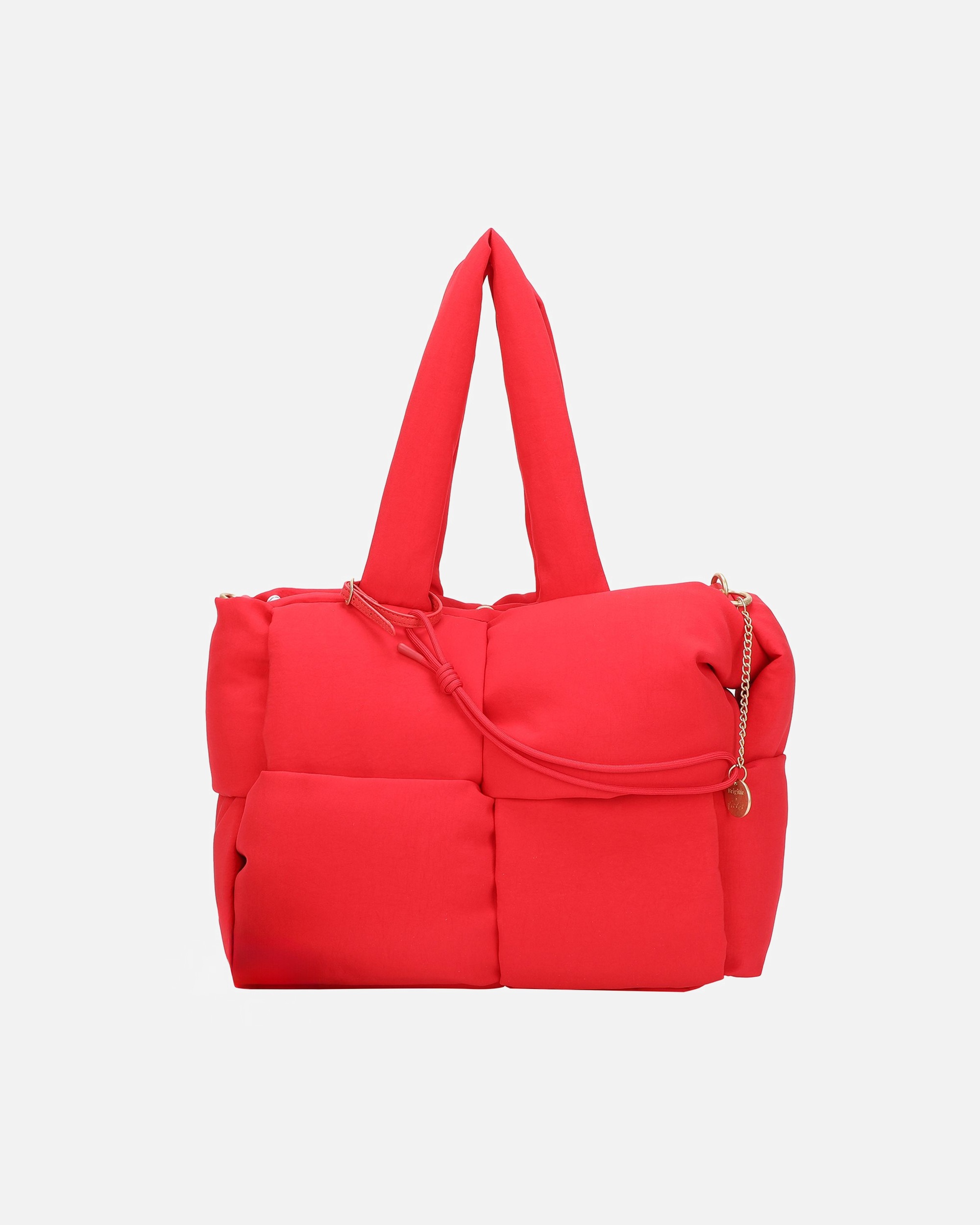 Tasche für Weiblich Fritzi aus Preußen Brigitte x Fritzi Limited Puffed Shopper real red