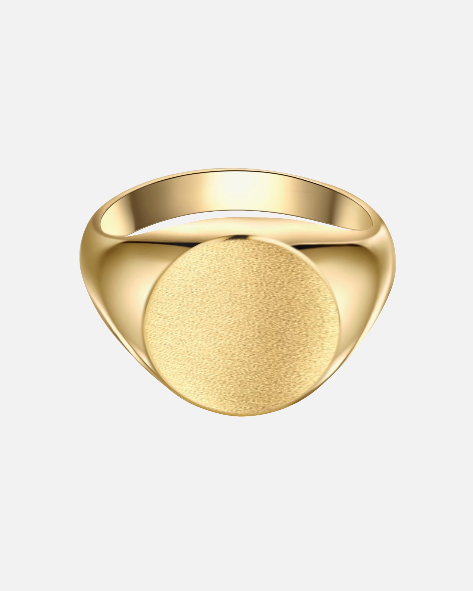 Ring für Männlich True Rebels Ring aus Edelstahl in gelbgold 66