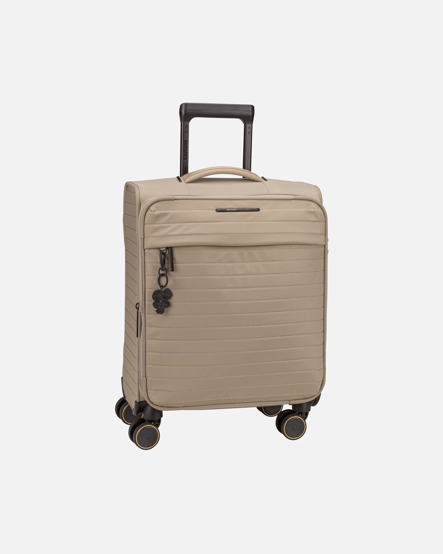 Koffer für Weiblich Travelite Barbara Stepp 4 Rollen Kabinentrolley S 55 cm mit Dehnfalte satin nude