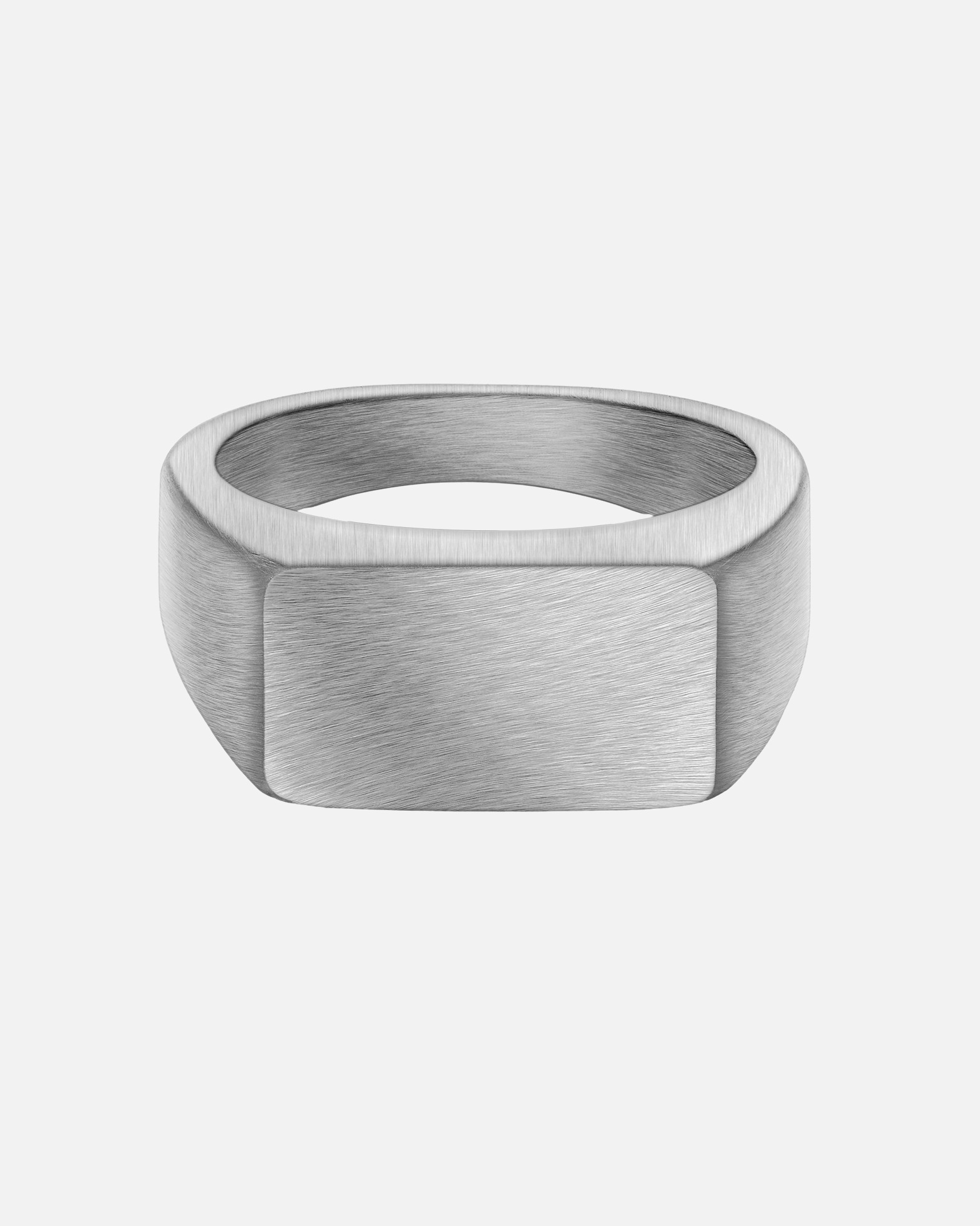 Bague for HommeBague en Acier Inoxydable en argent64