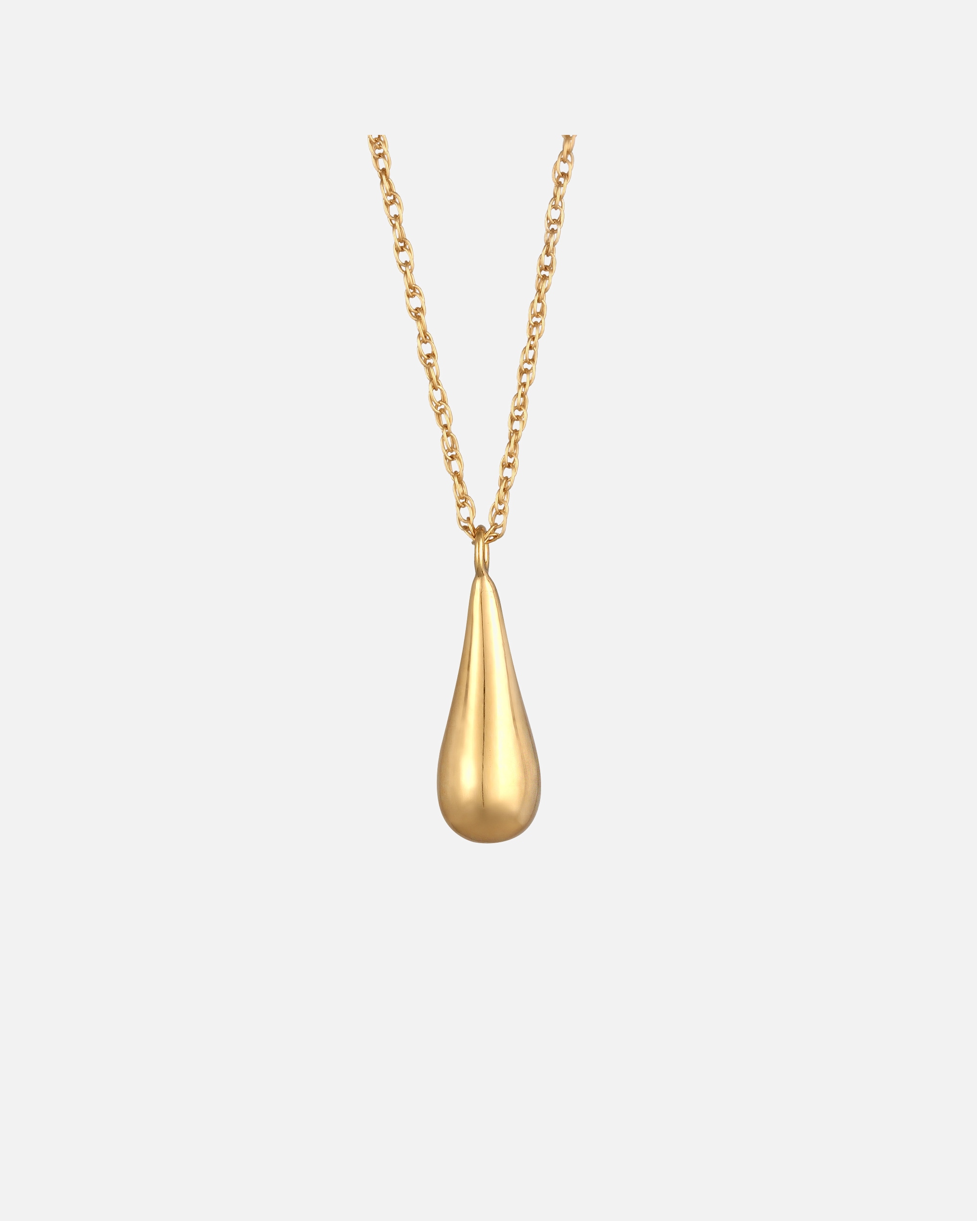 Collier for FemmeElliFemmes torsadé goutte pendentif en argent sterling 92560