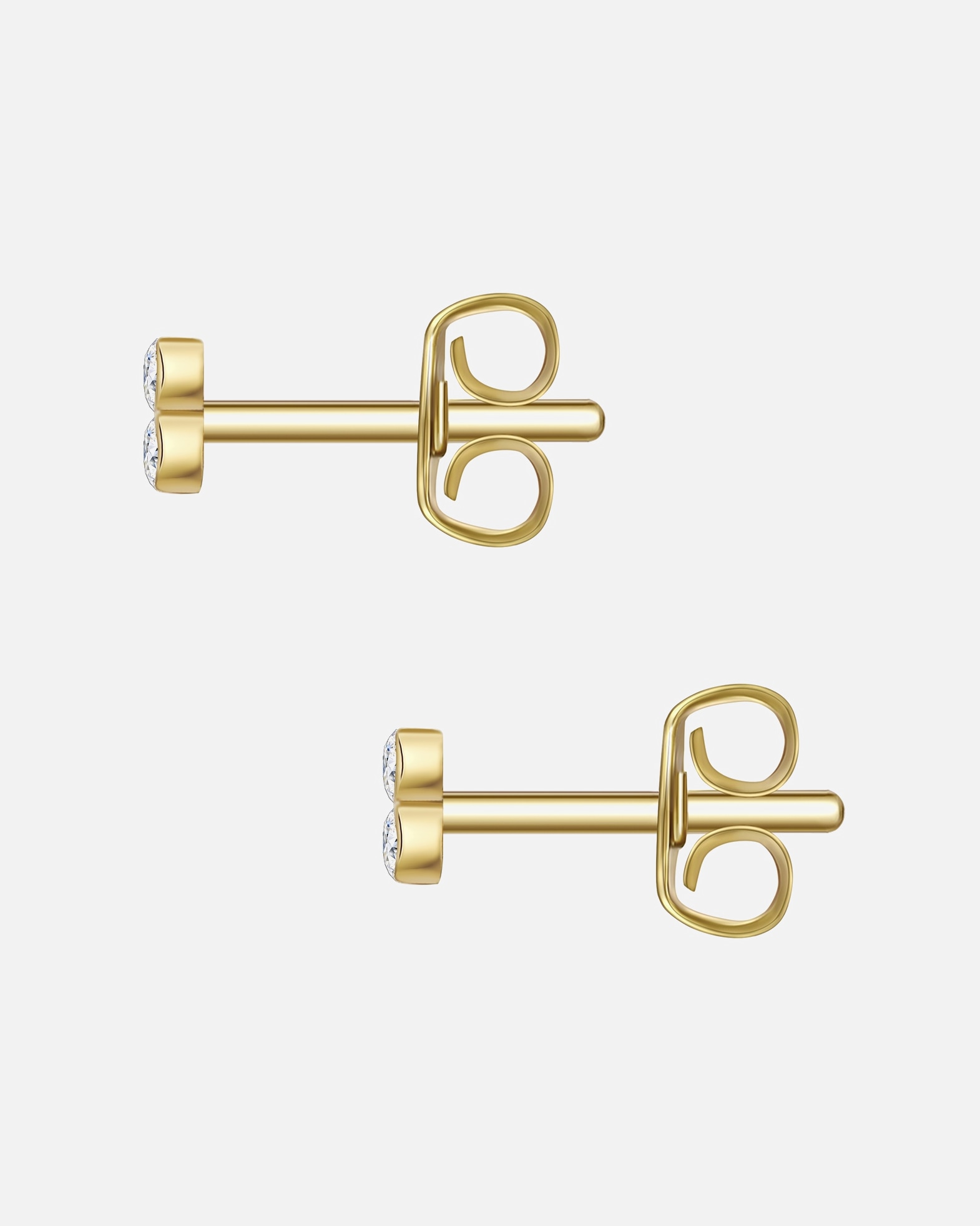 Boucle d'oreilles for FemmeEASTSIDEBoucles d´oreilles en Acier inoxydable en Or jaune3,9 mm