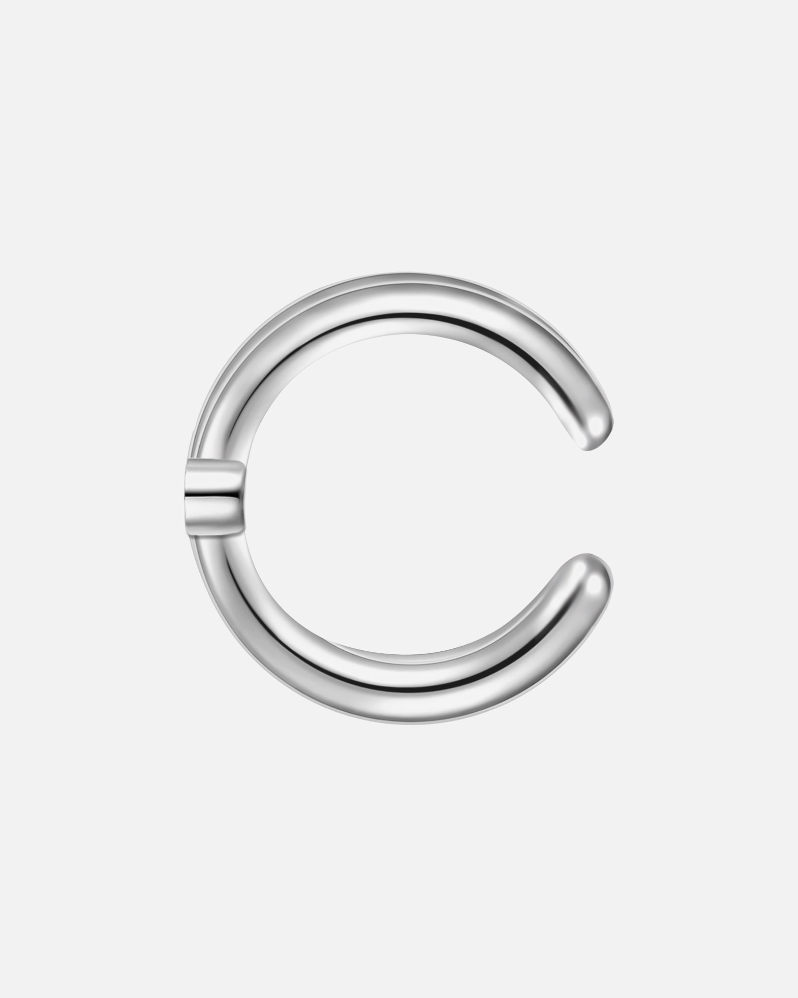 Boucle d'oreilles for FemmeGlanzstücke MünchenManchette d'oreille en argent Étoilé Argent sterling Oxyde de zirconium (CZ) en Argent14,1 mm