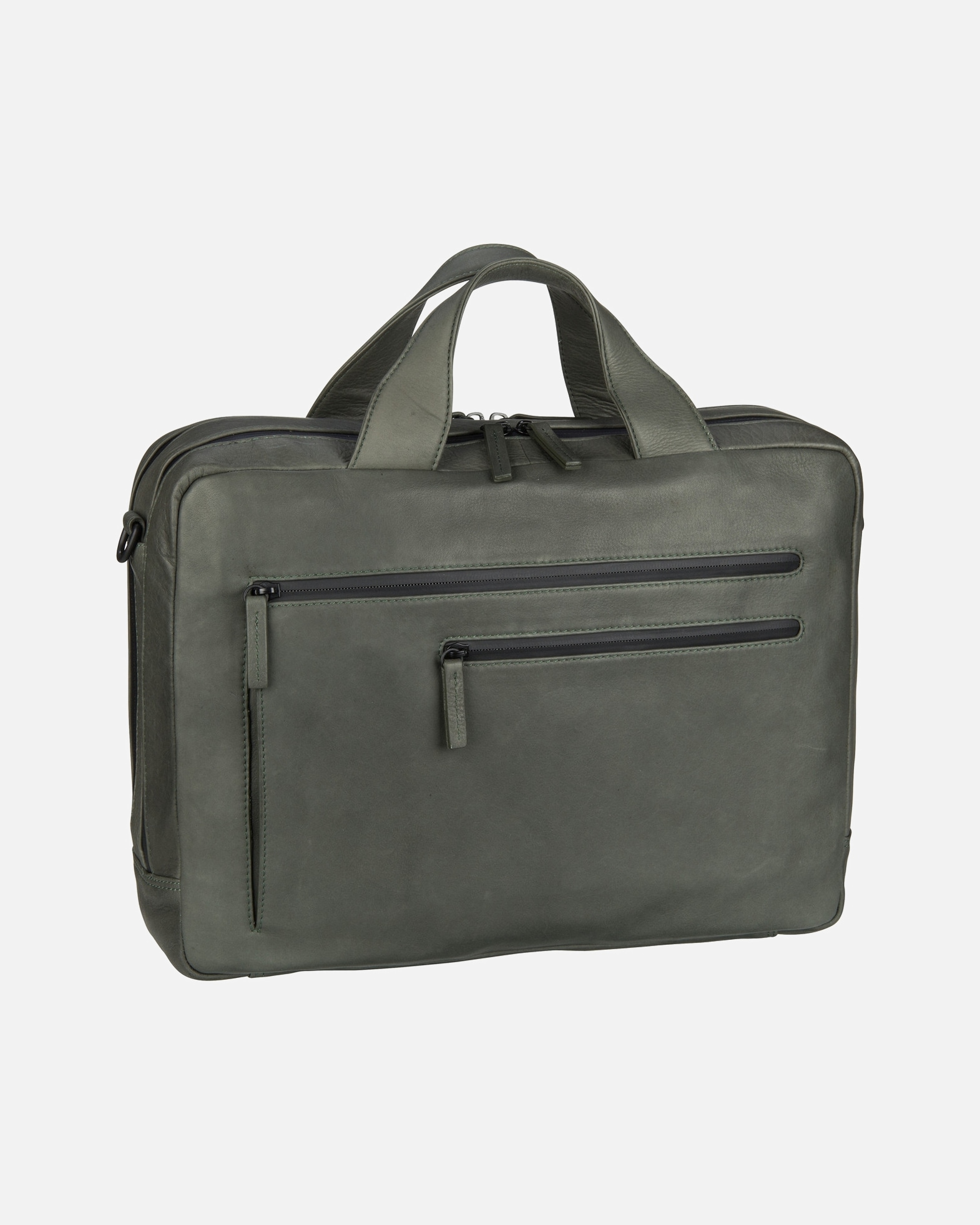 Sac pour ordinateur portable for HommeLeonhard HeydenPorte-documents Den Haag en cuir 40 cm pour ordinateur portableoliv