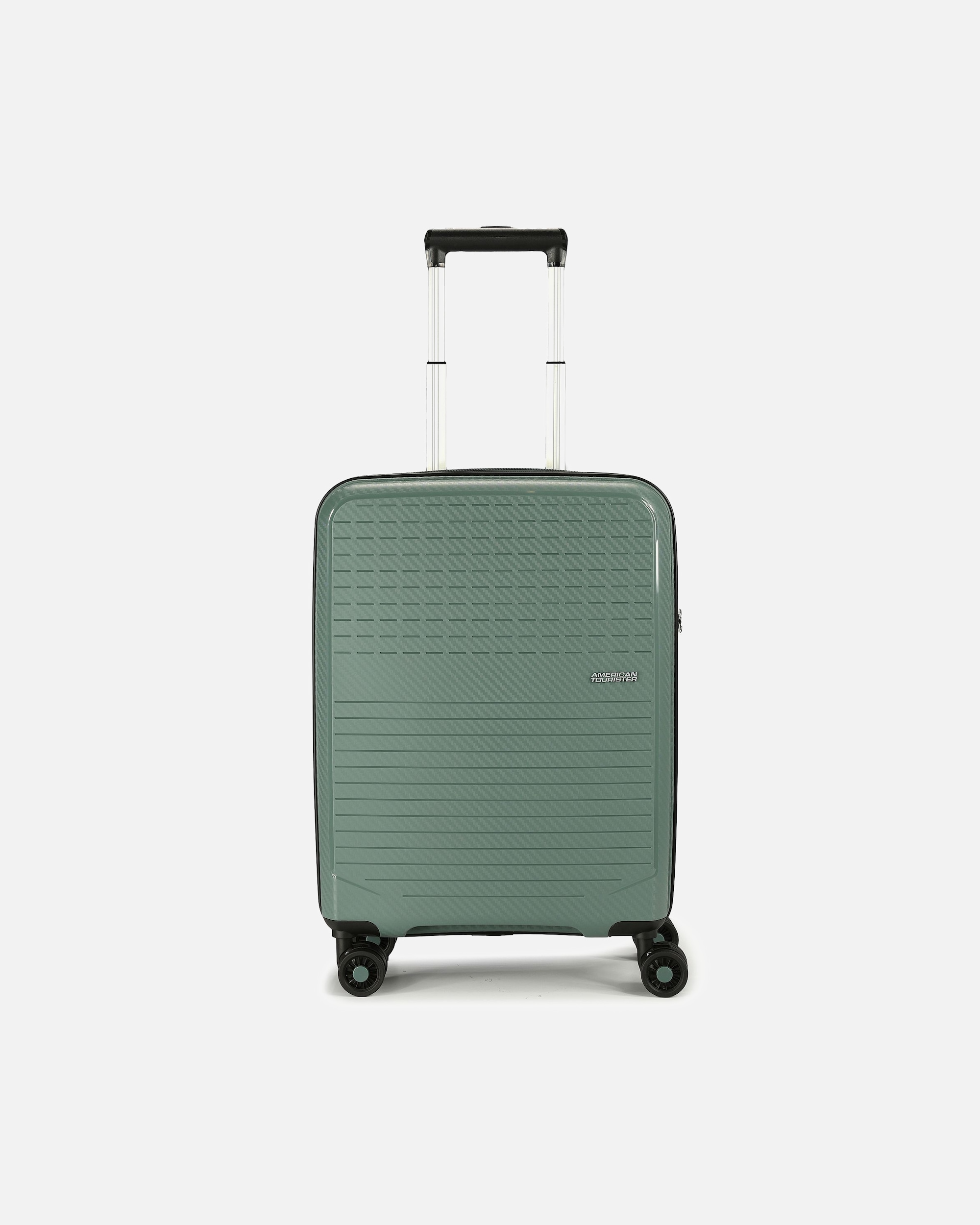 Handgepäckkoffer für Weiblich American Tourister Summer Hit 4 Rollen Kabinentrolley 55 cm dark olive