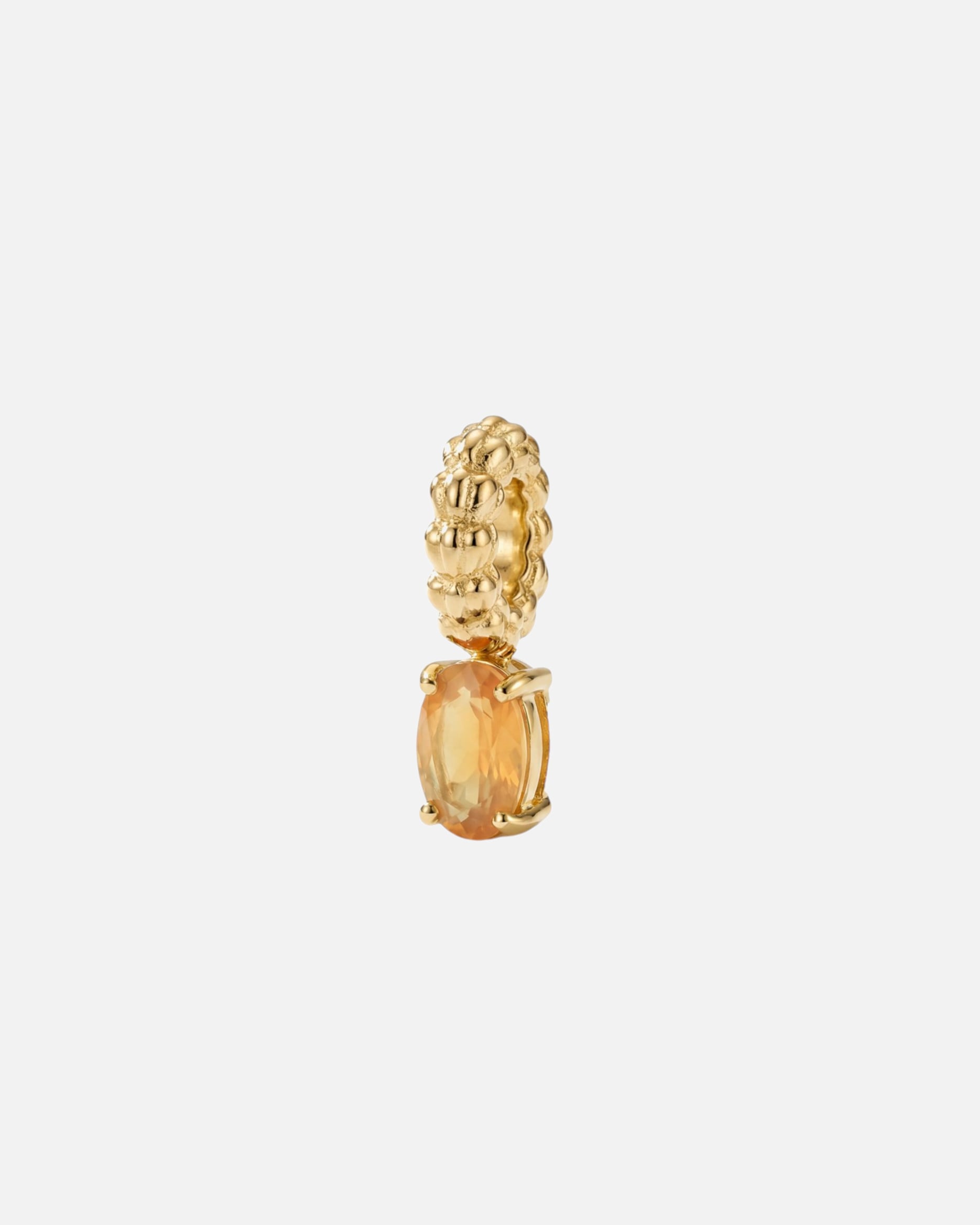 Pendentif for UnisexePureleiPierre de naissance LEI : Opale d'octobre Breloque 100% acier inoxydableOr