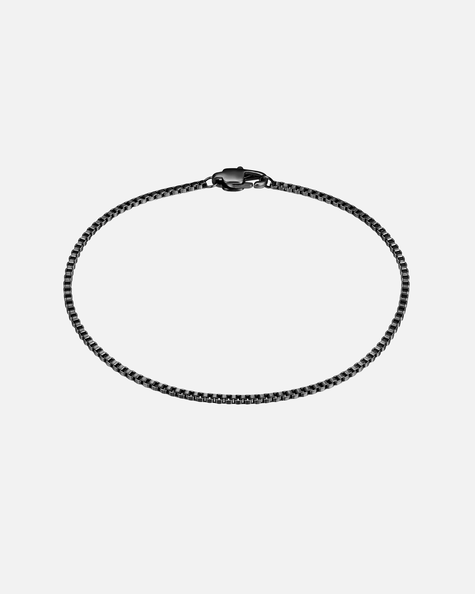 Bracelet for HommeTrue RebelsBracelet en Acier inoxydable en Noir19 cm
