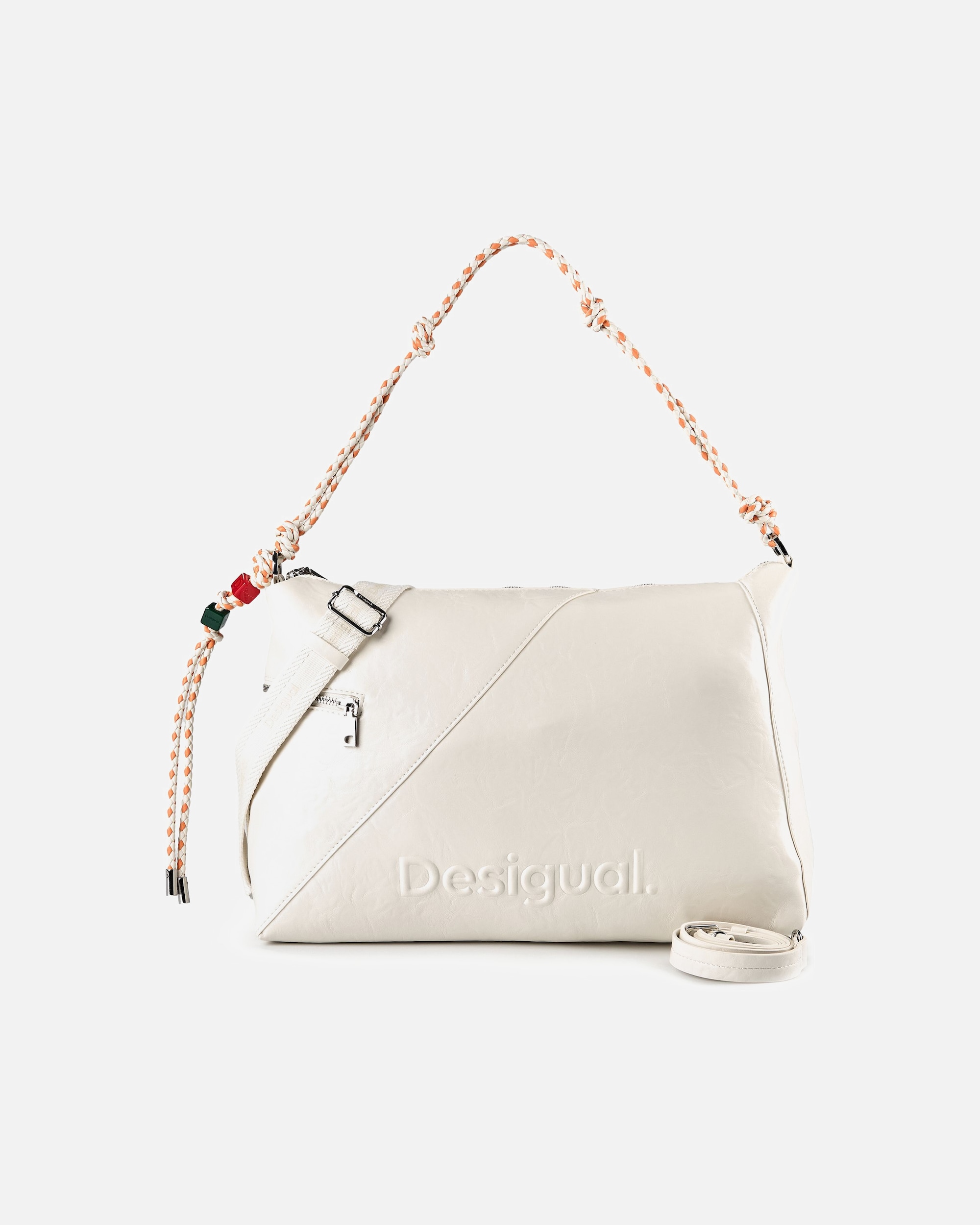 Sac for FemmeDesigualHalf Sac à main porté épaulewhite
