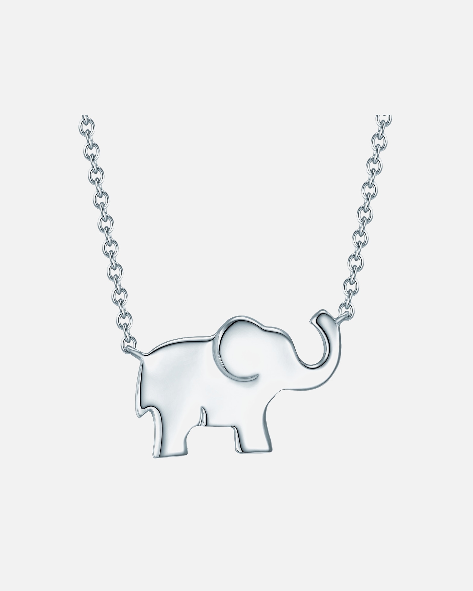 Collier for FemmeChaîne Eléphant Argent sterling en Argent40,0 cm Basiskette + 5,0 cm Verlängerung